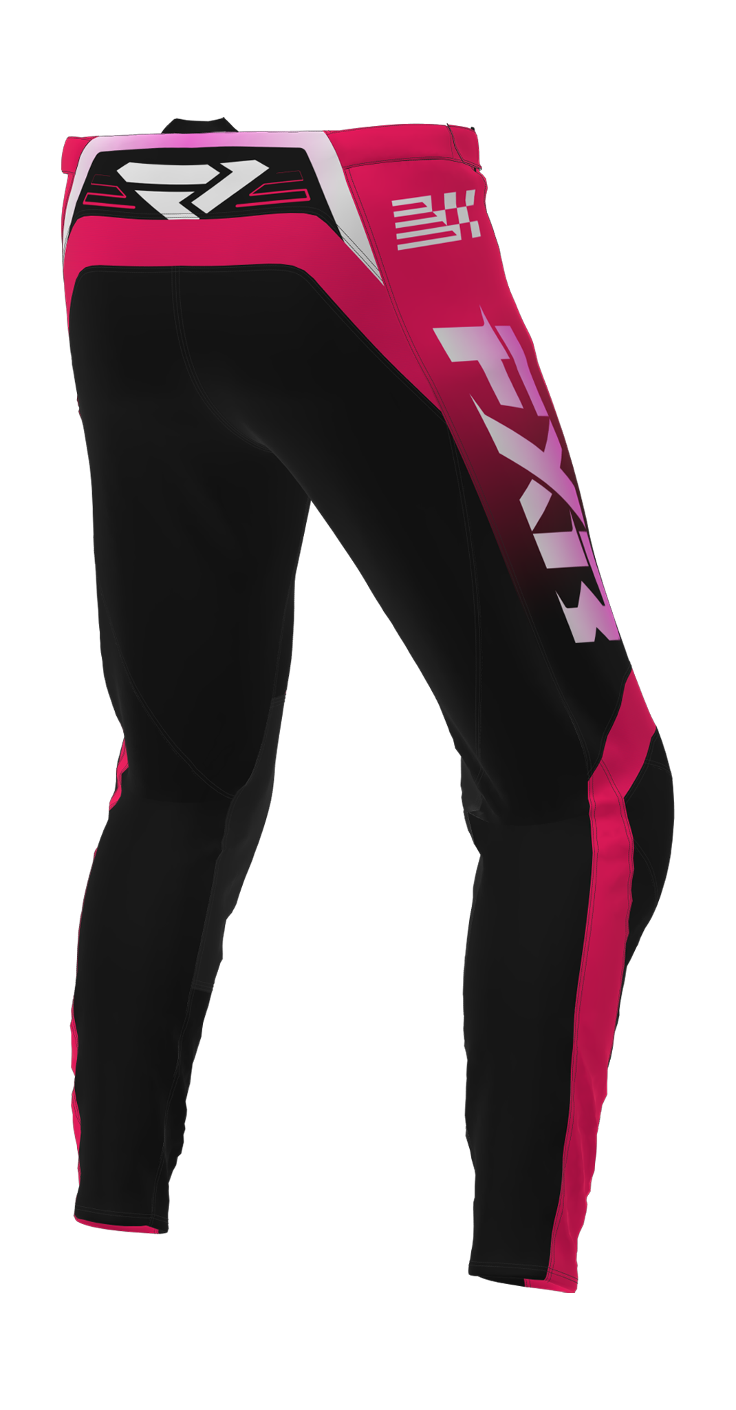 FXR Crossbroek 2026 Clutch - Razz / Zwart / Roze