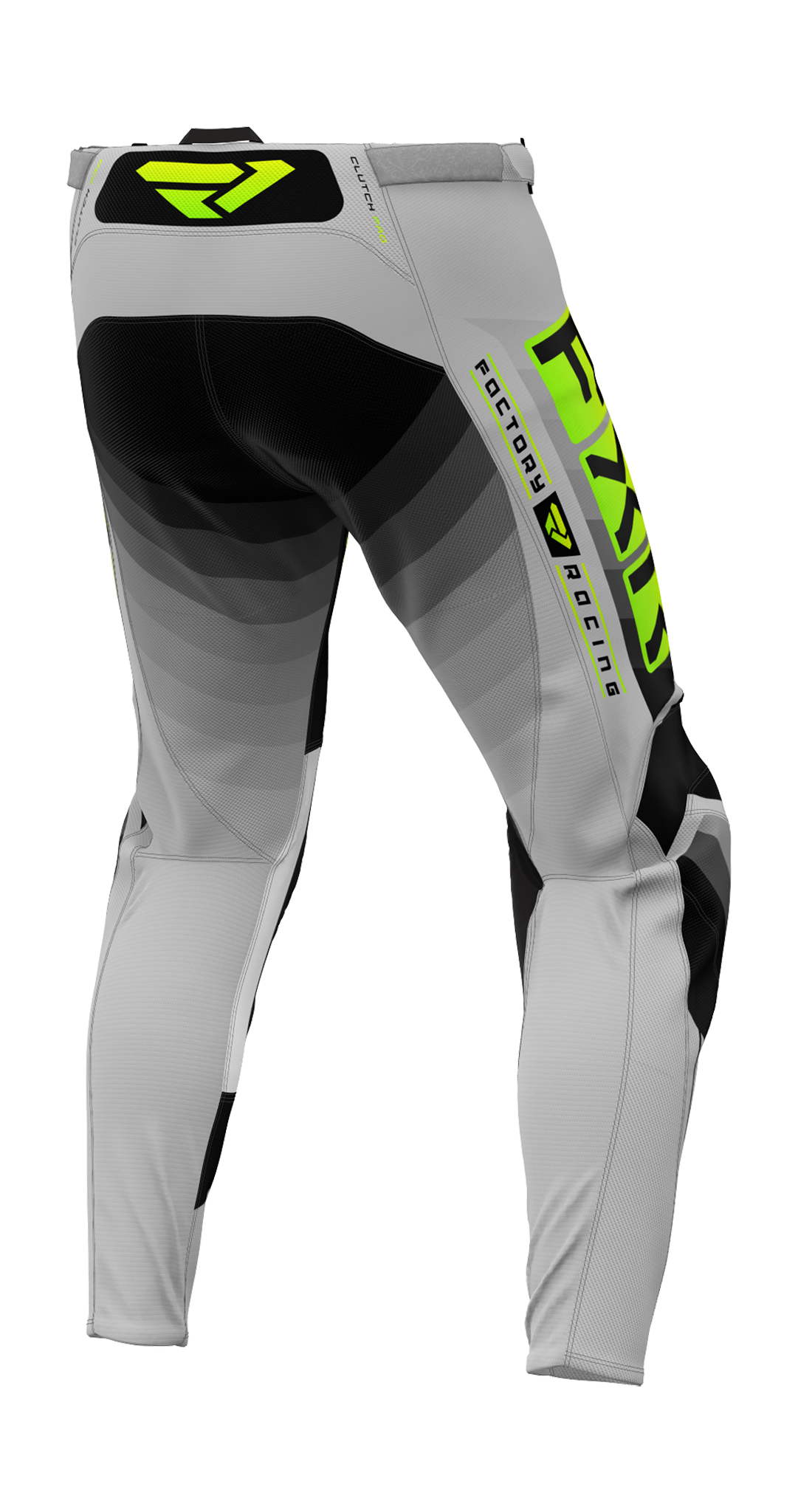 FXR Crossbroek Clutch Pro - Grijs / HiVis