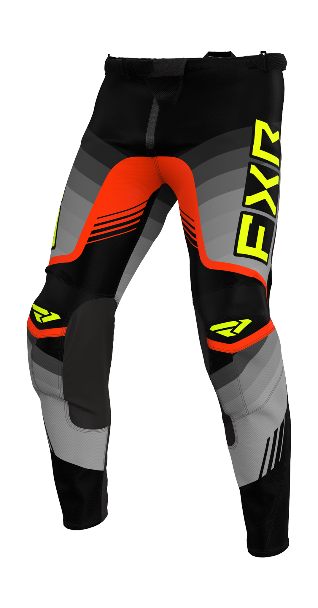 FXR Crossbroek Clutch Pro - Grijs / Nuke / HiVis