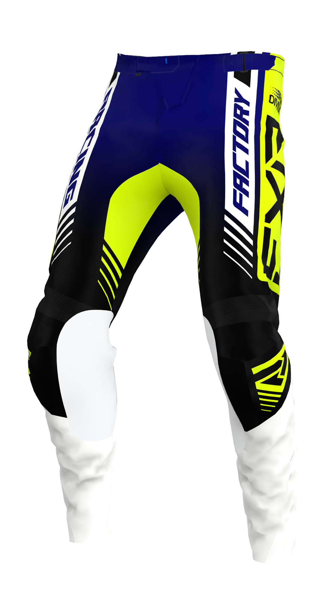 FXR Crossbroek Clutch Pro - Midnight / HiVis / Wit