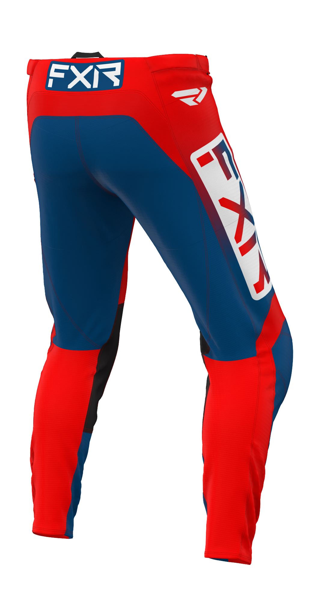 FXR Crossbroek Clutch - Slate / Rood