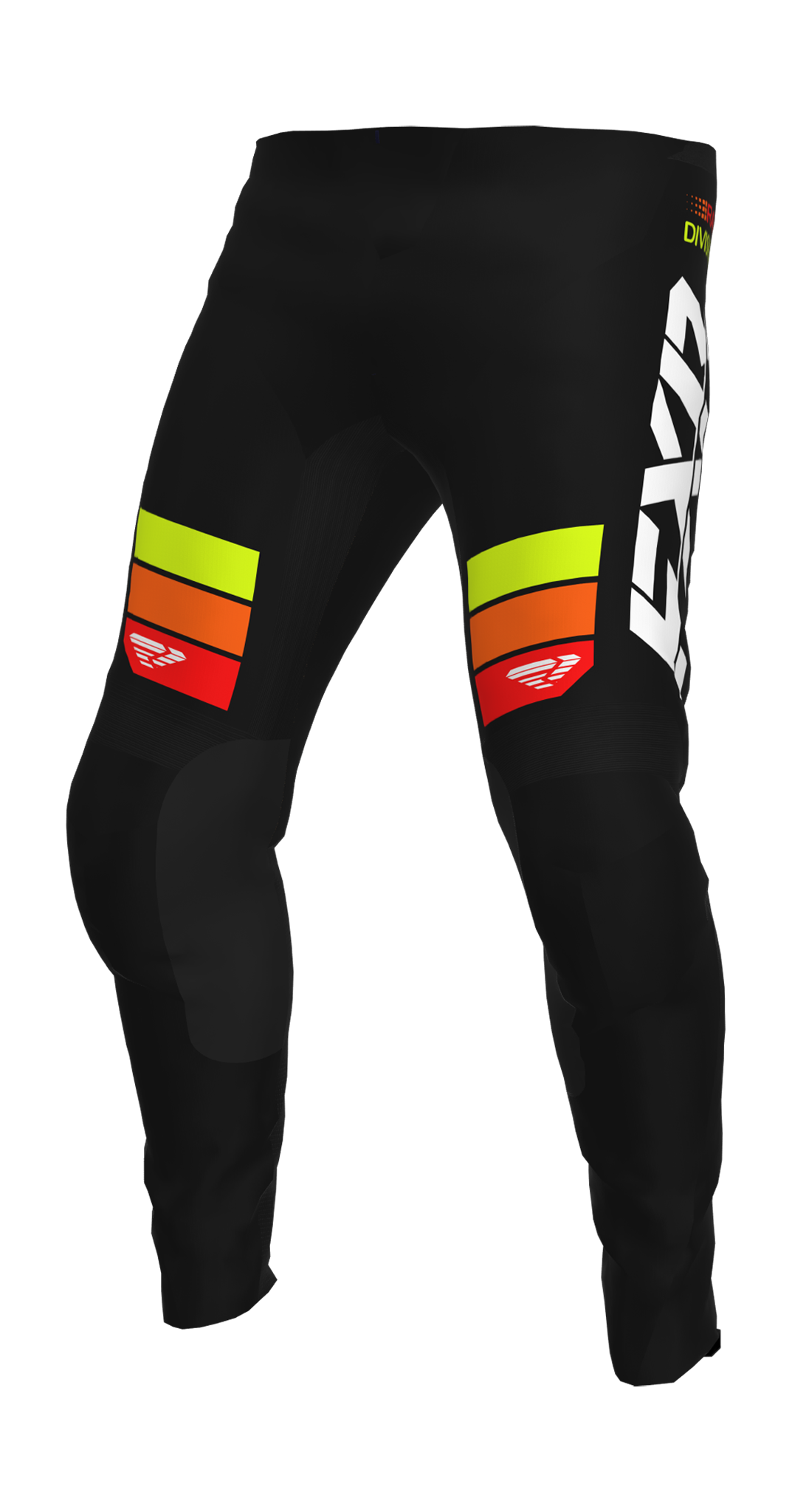 FXR Crossbroek Clutch - Zwart / Oranje / HiVis