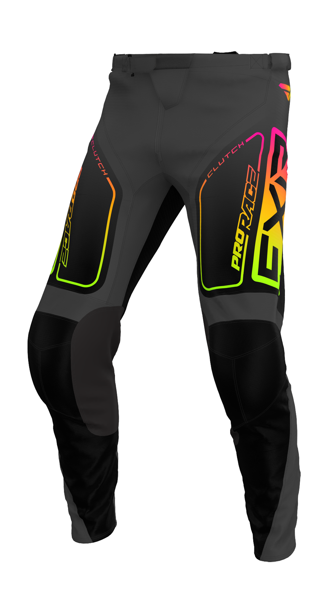 FXR Crossbroek Clutch - Zwart / Sherbert