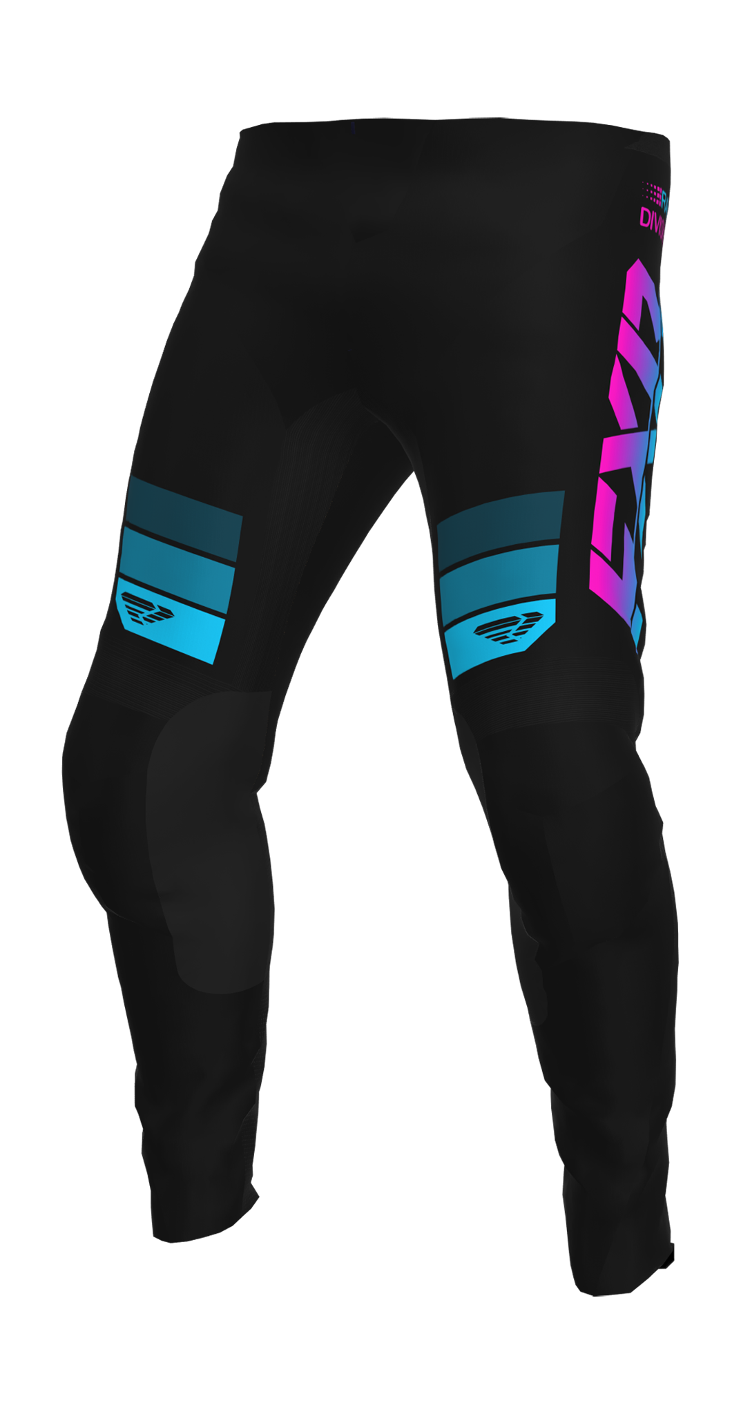 FXR Crossbroek Clutch - Zwart / Sky / Roze