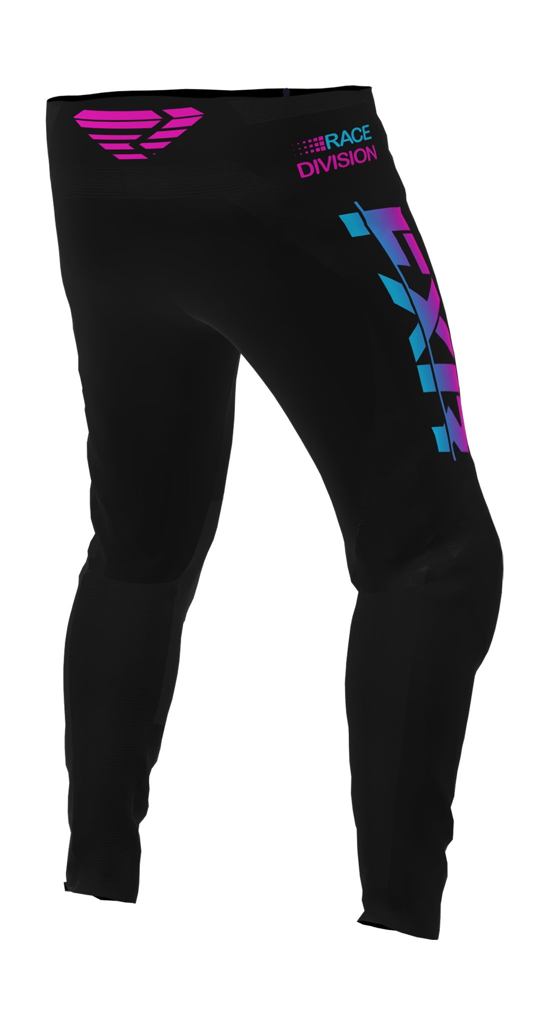 FXR Crossbroek Clutch - Zwart / Sky / Roze