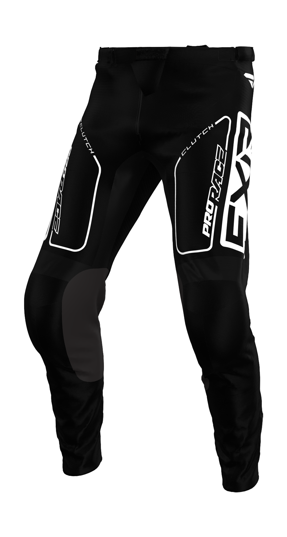 FXR Crossbroek Clutch - Zwart / Wit