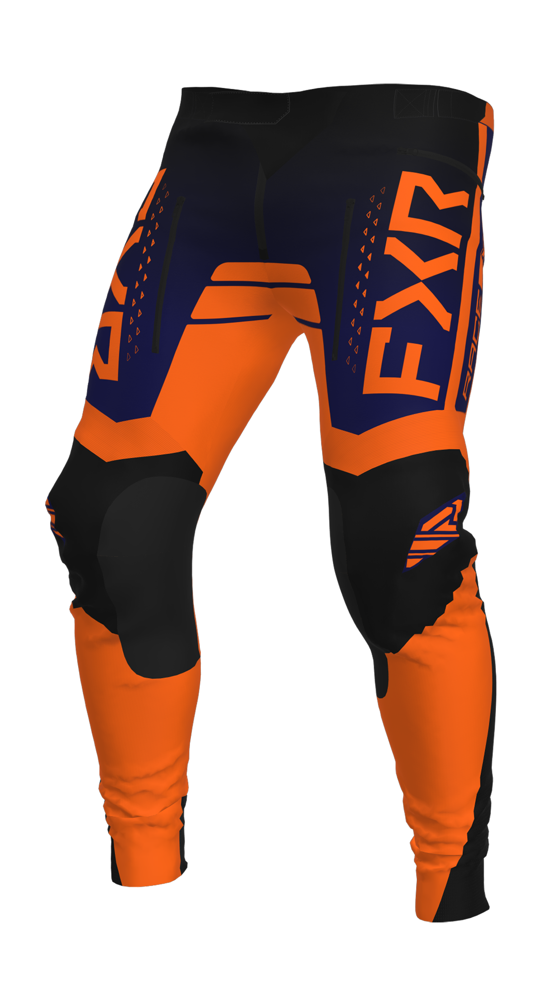 FXR Crossbroek Contender - Midnight / Oranje
