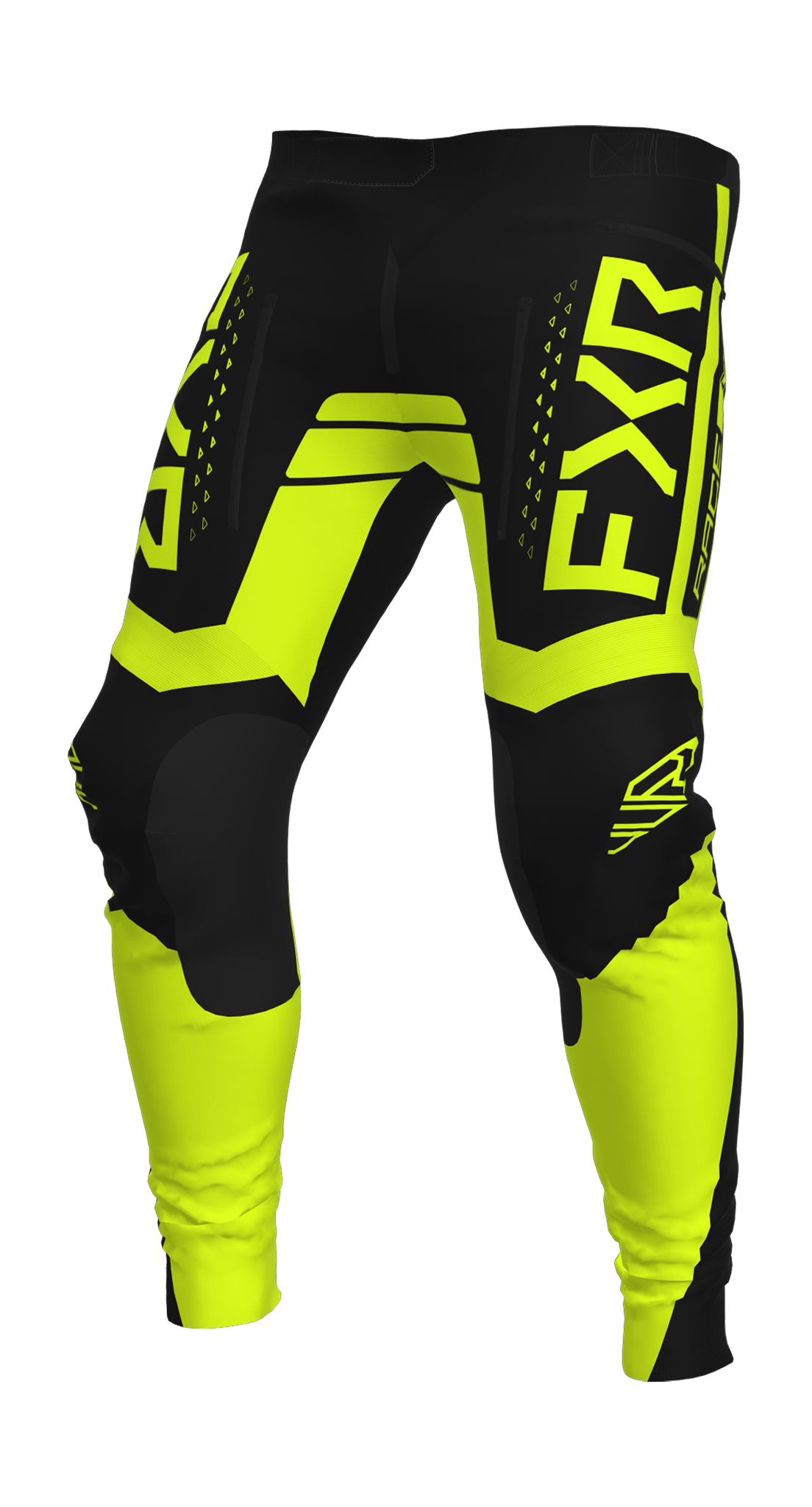 FXR Crossbroek Contender - Zwart / High-vis