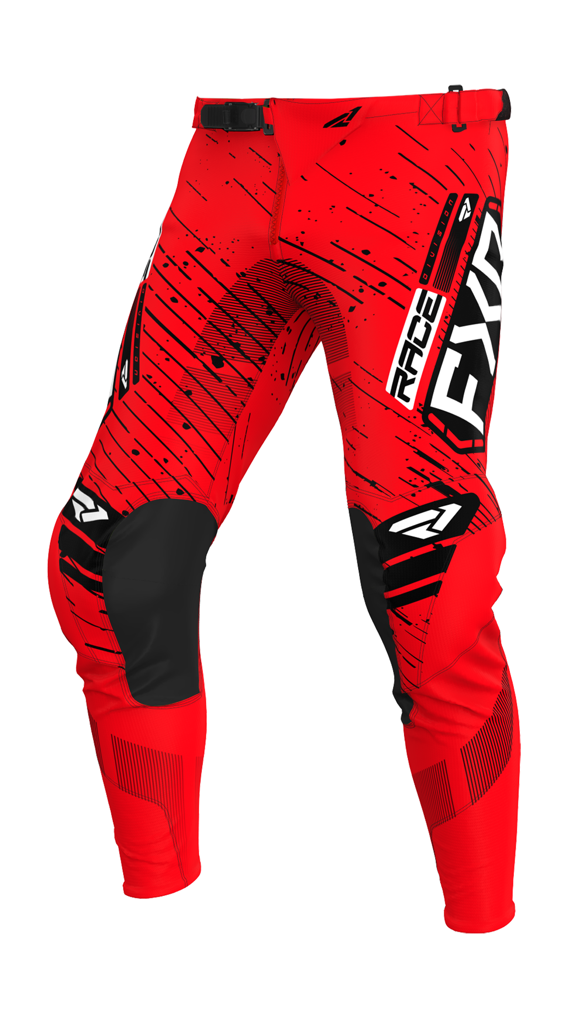 FXR Crossbroek Podium - Zwart / Rood
