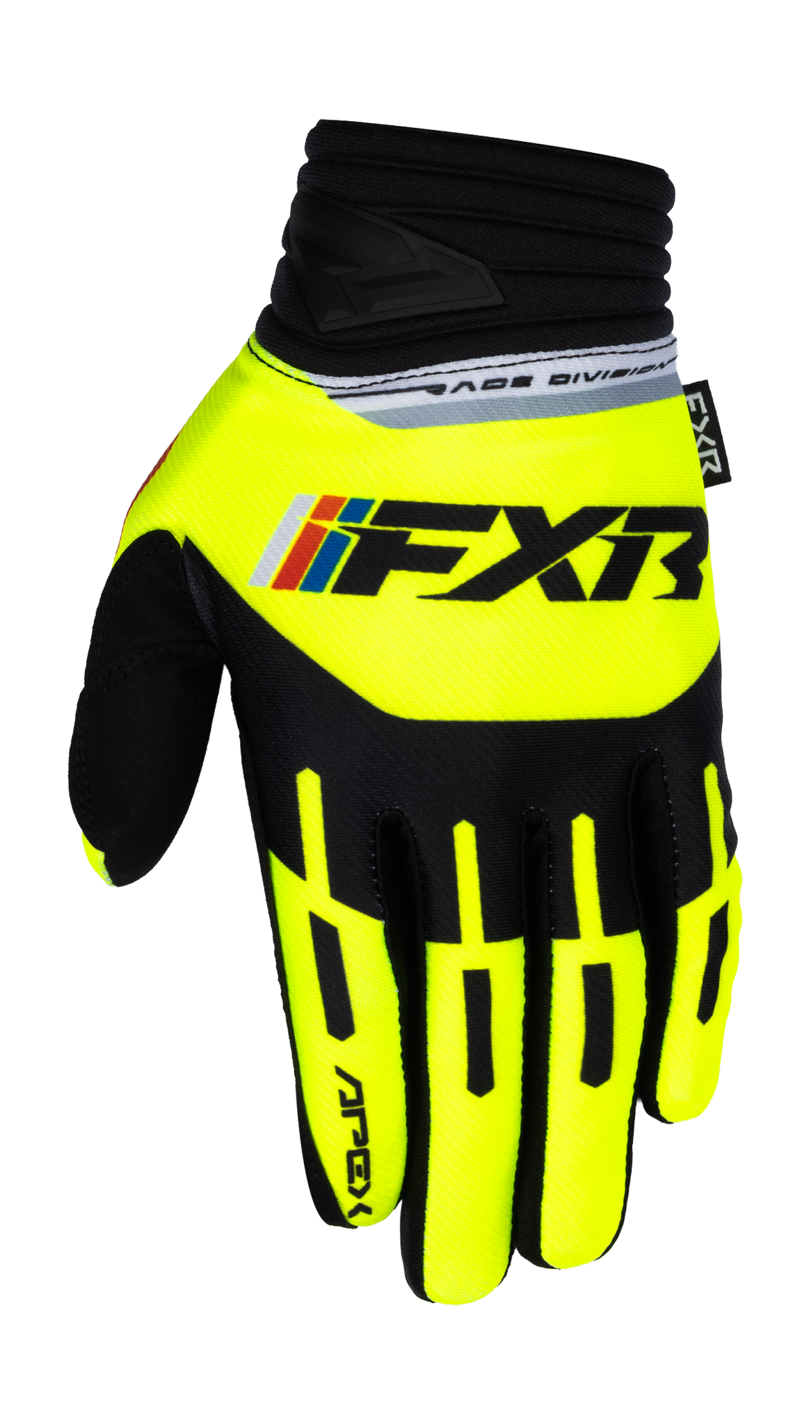 FXR Crosshandschoenen 2026 Apex - HiVis / Zwart