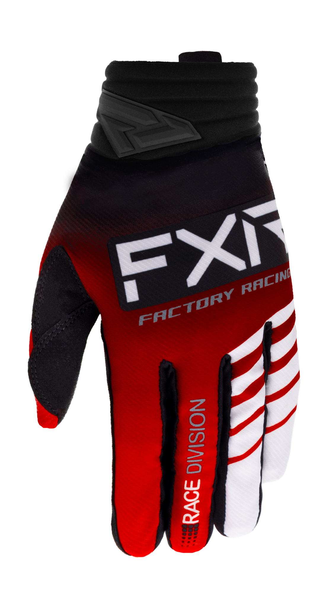 FXR Crosshandschoenen Prime - Rood / Zwart / Wit