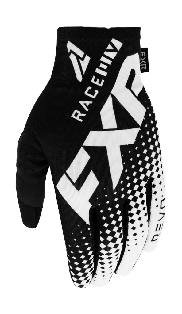 FXR Crosshandschoenen Pro-Fit Lite - Zwart / Wit