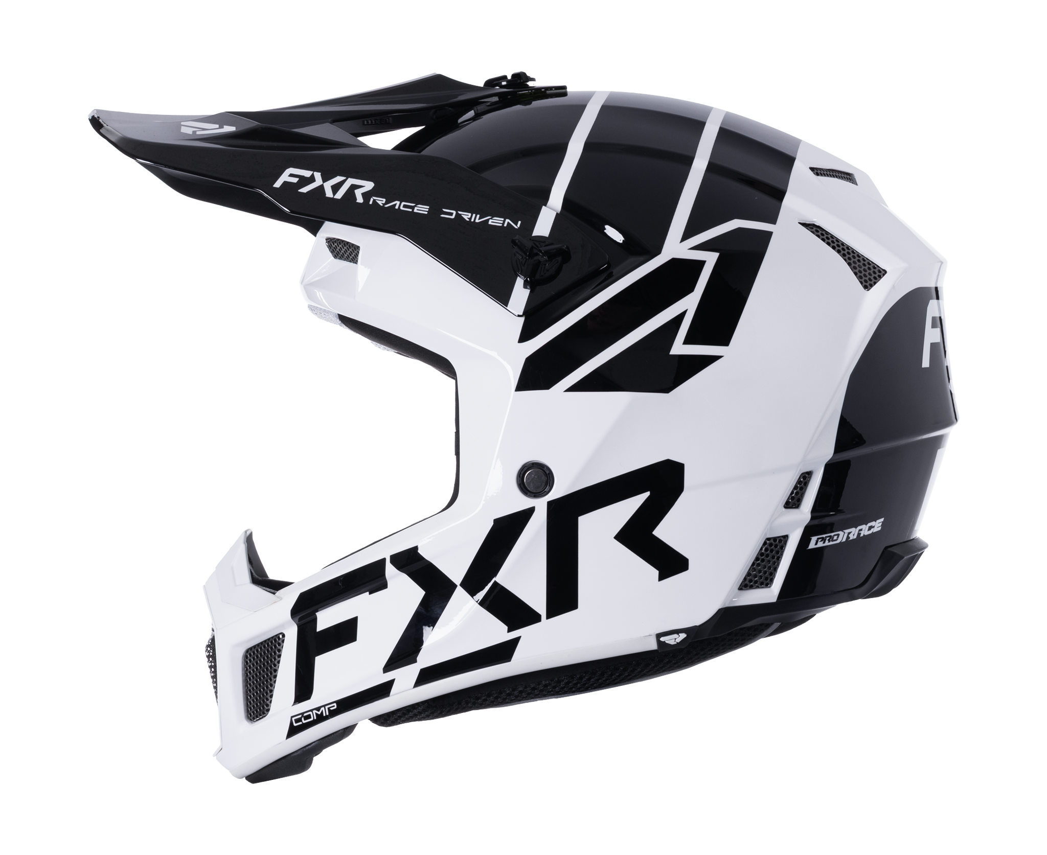 FXR Crosshelm Clutch Comp - Wit / Zwart
