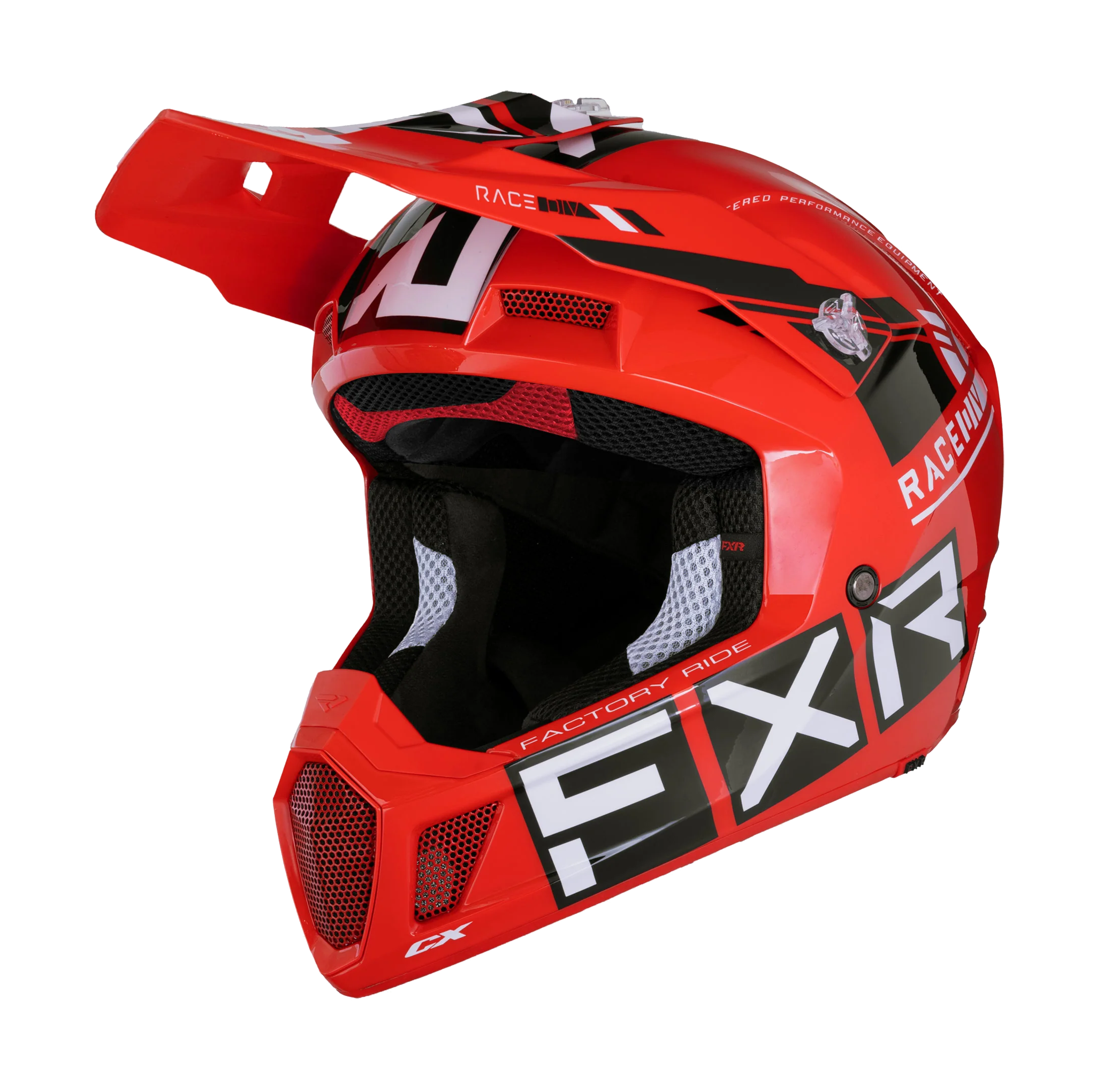 FXR Crosshelm Clutch CX Pro - Rood / Zwart