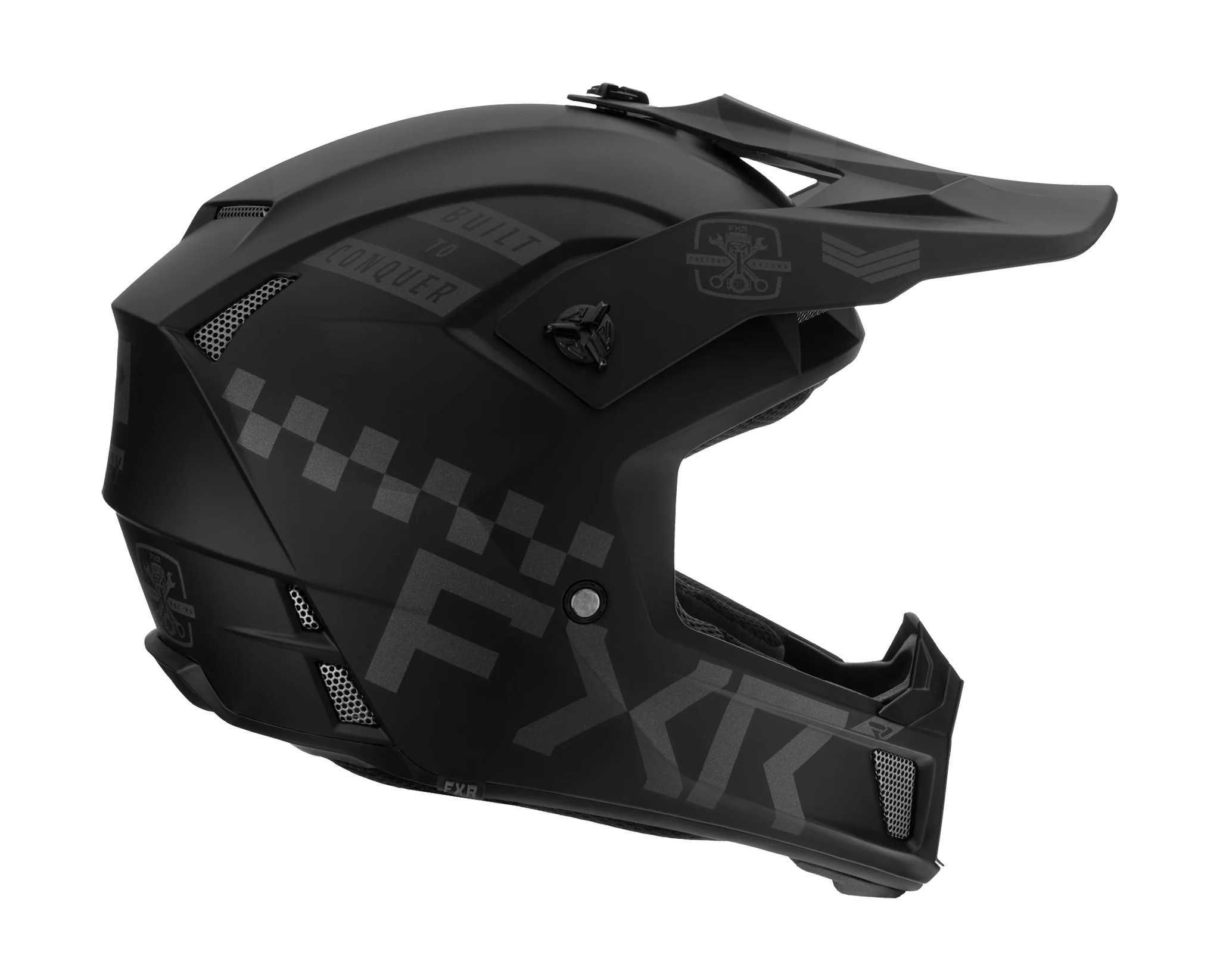 FXR Crosshelm Clutch Gladiator - Black Ops