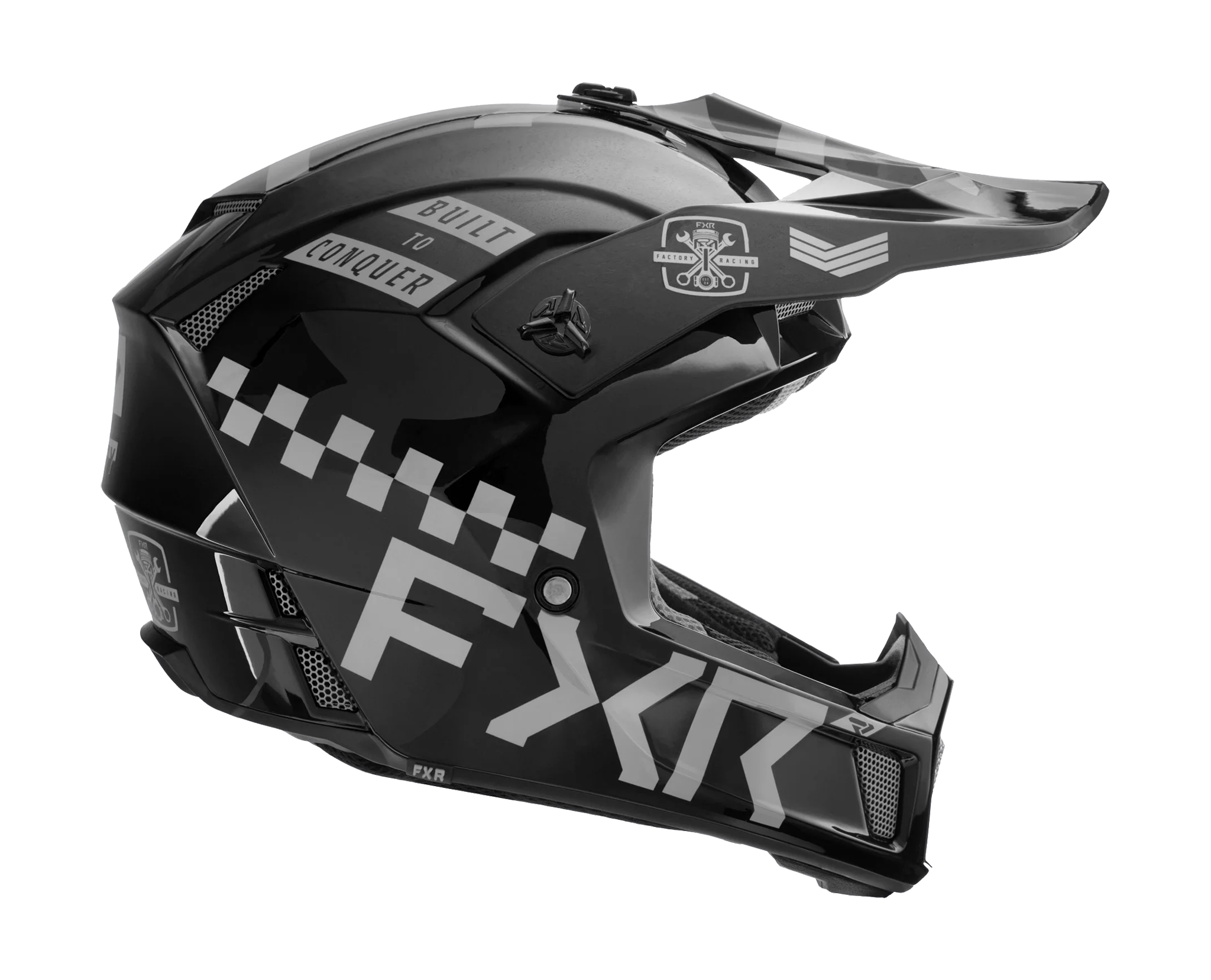 FXR Crosshelm Clutch Gladiator - Chrome