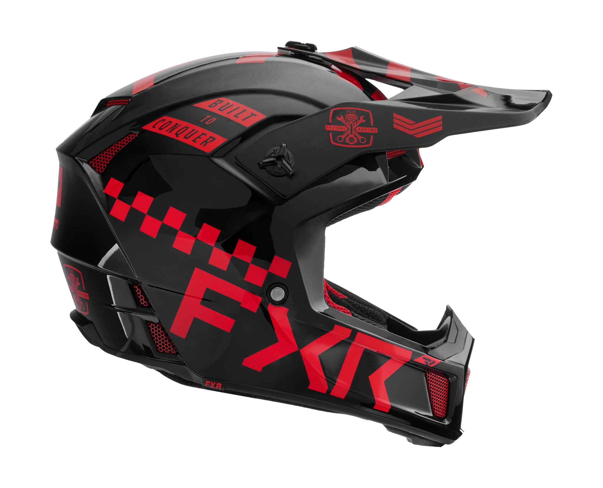 FXR Crosshelm Clutch Gladiator - Nuke Rood