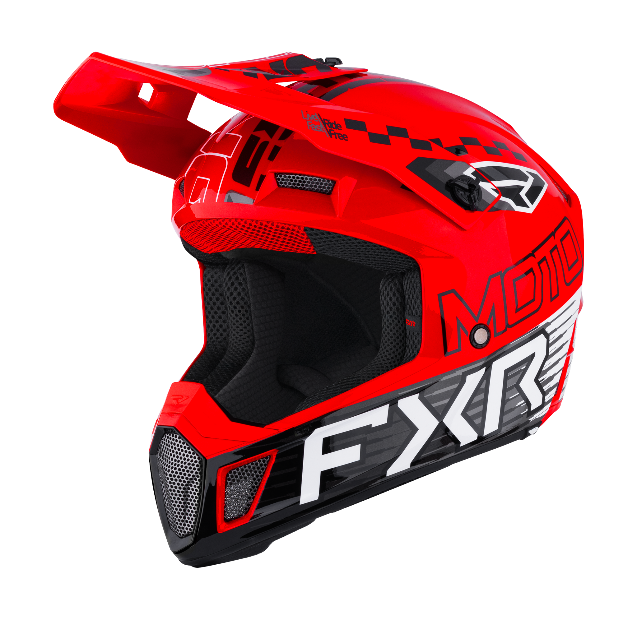 FXR Crosshelm Clutch Race Div - Rood