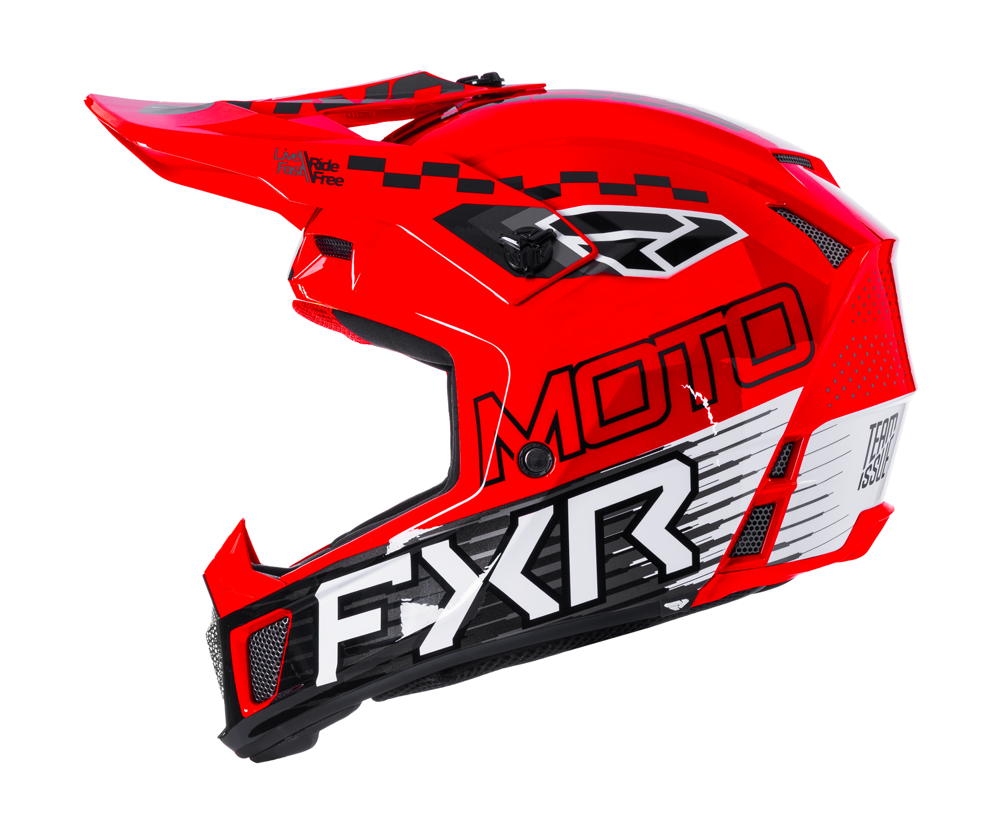 FXR Crosshelm Clutch Race Div - Rood
