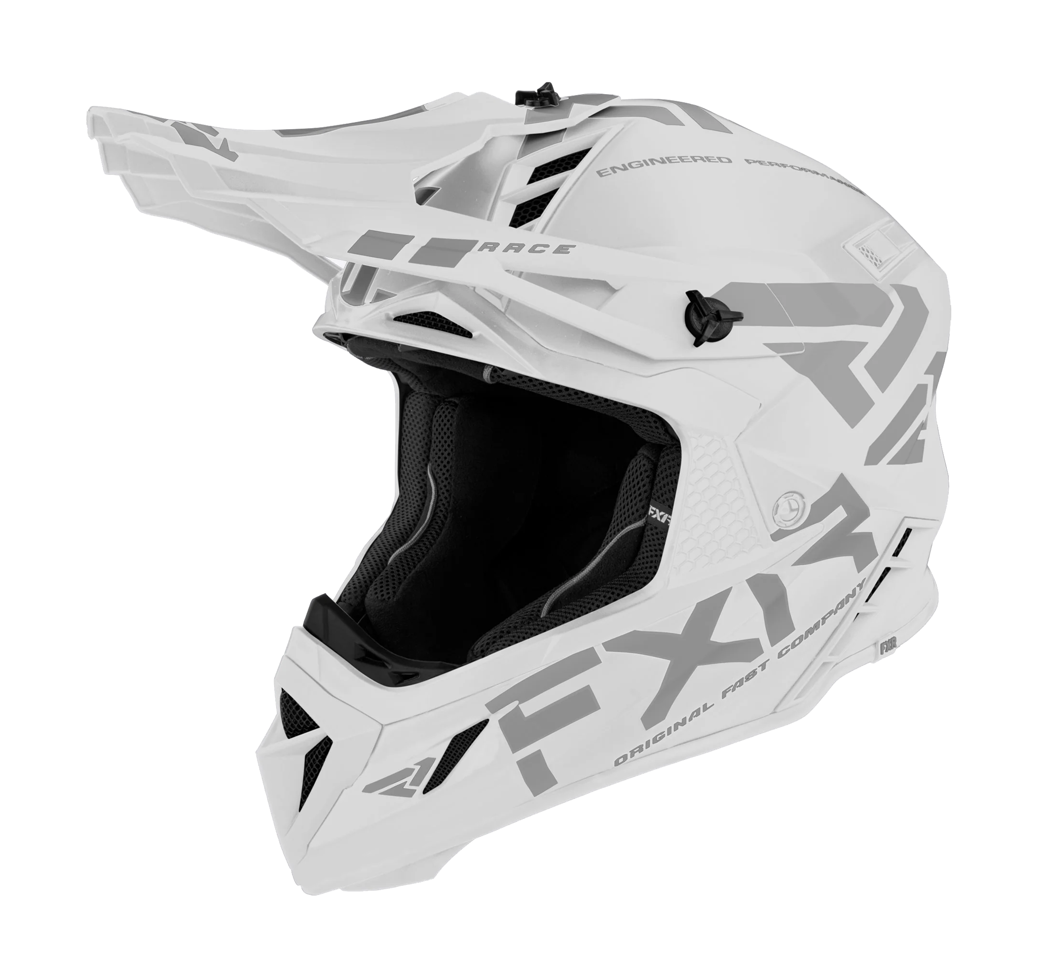 FXR Crosshelm Helium Prime - Wit