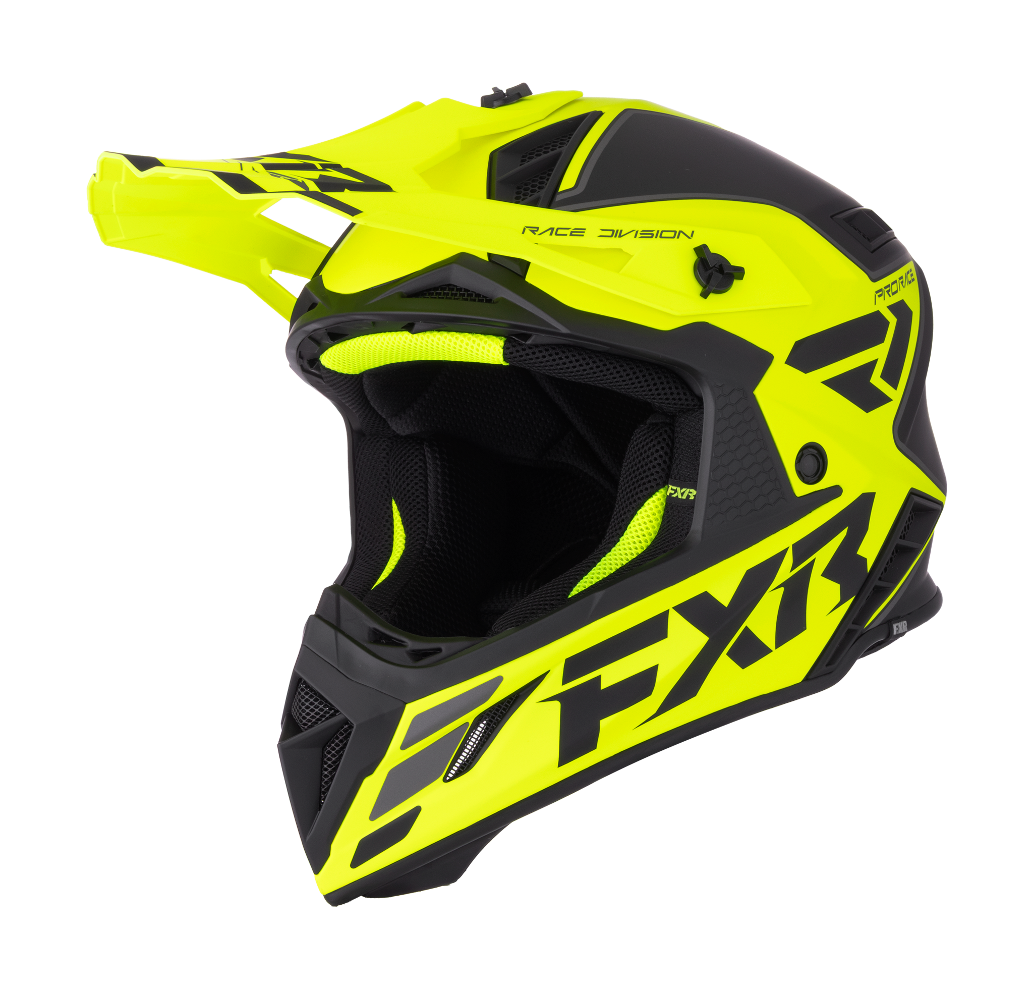 FXR Crosshelm Helium Race Div - HiVis / Grijs