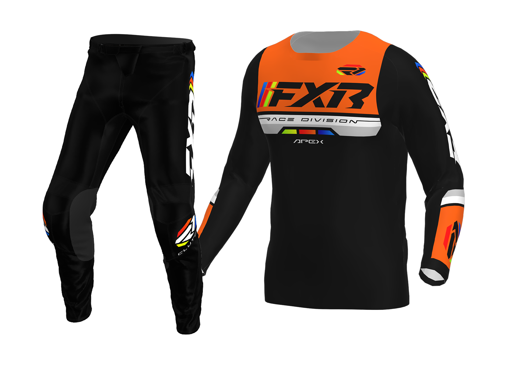 FXR Crosskleding 2026 Apex - Oranje