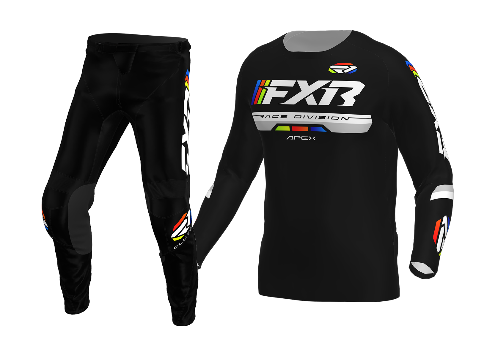 FXR Crosskleding 2026 Apex - Zwart