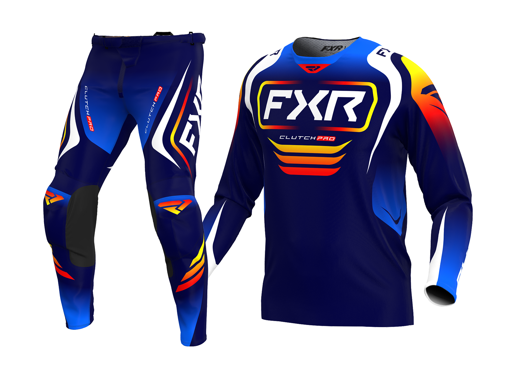 FXR Crosskleding Clutch Pro - Navy / Inferno