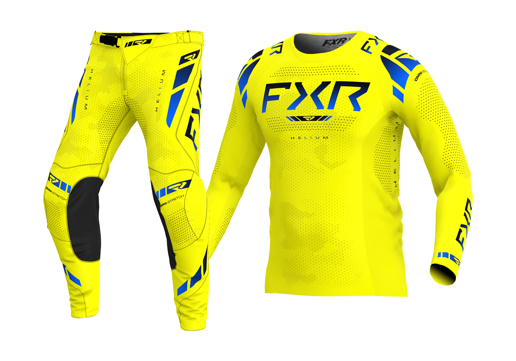 FXR Crosskleding Helium - Citron