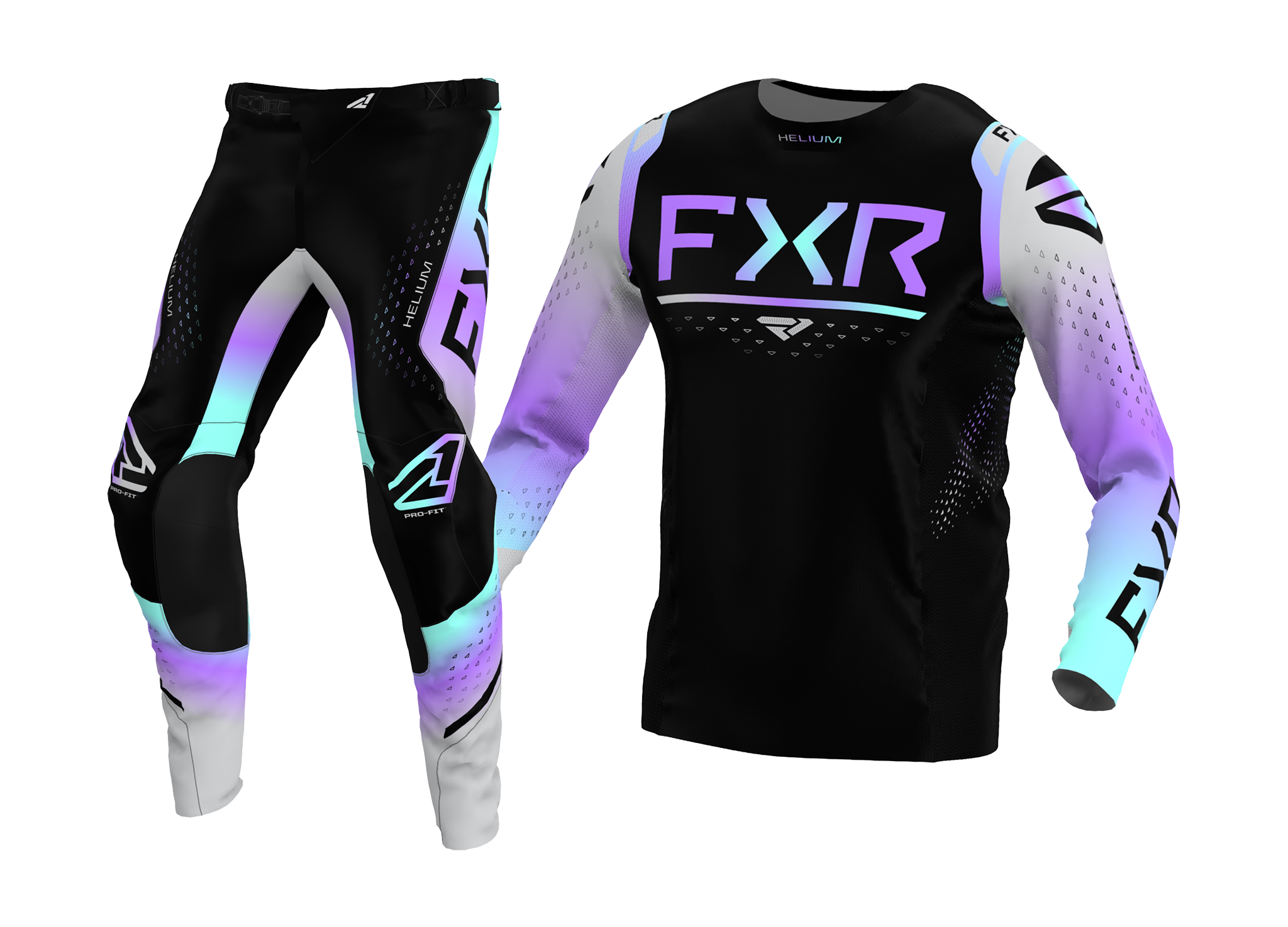 FXR Crosskleding Helium - Ultra Violet