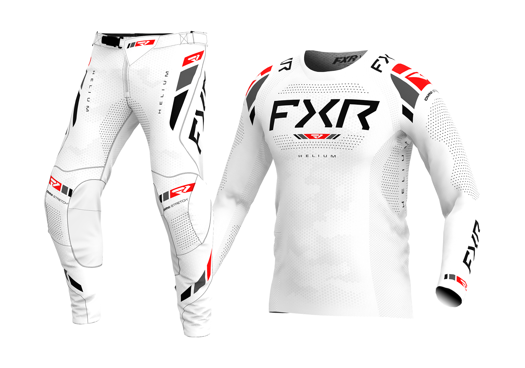 FXR Crosskleding Helium - Whiteout