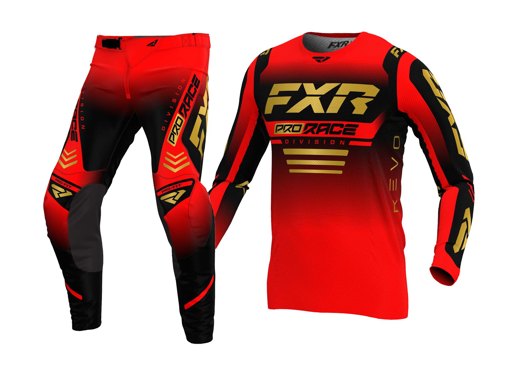 FXR Crosskleding Revo - Crimson