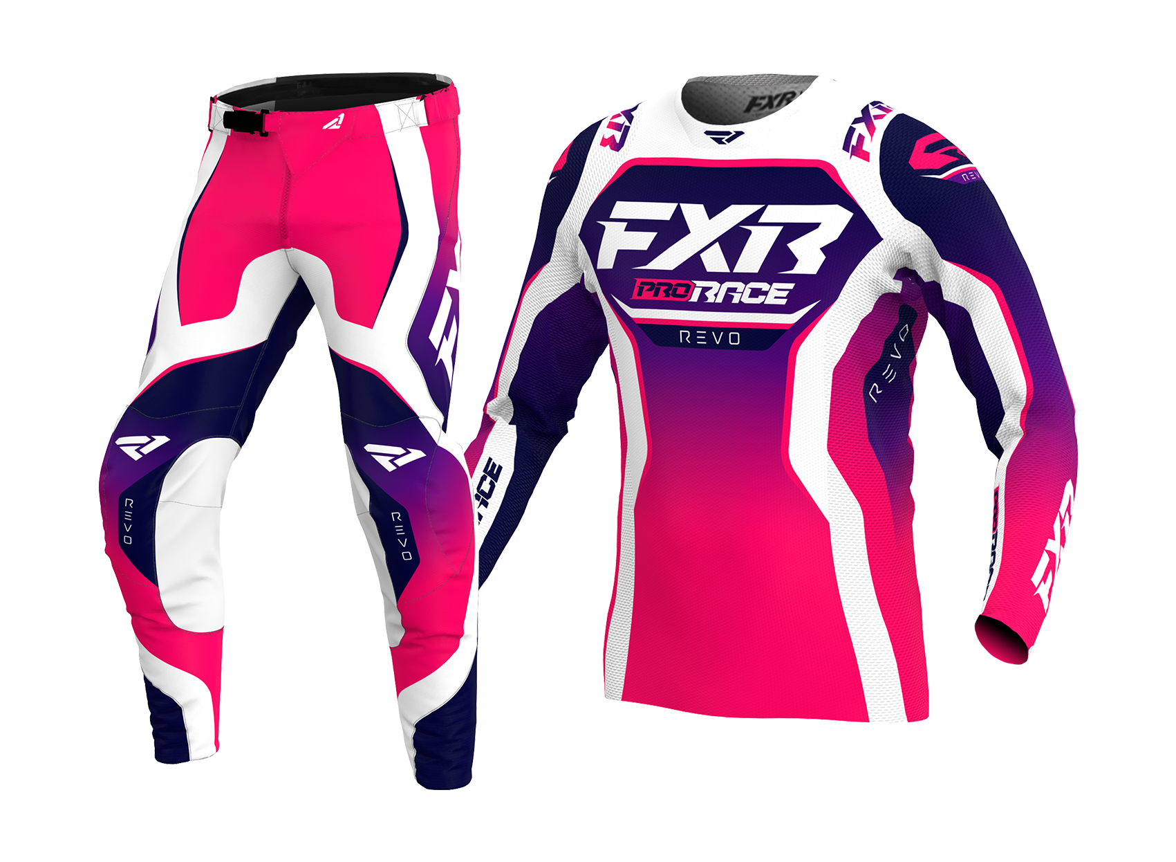 FXR Crosskleding Revo - Razz