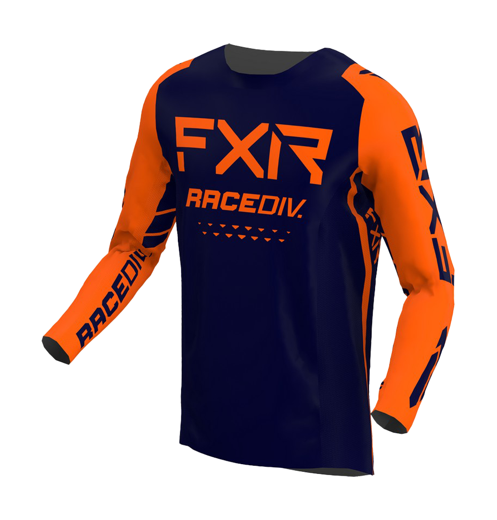 FXR Enduro Shirt Off-Road - Midnight / Oranje