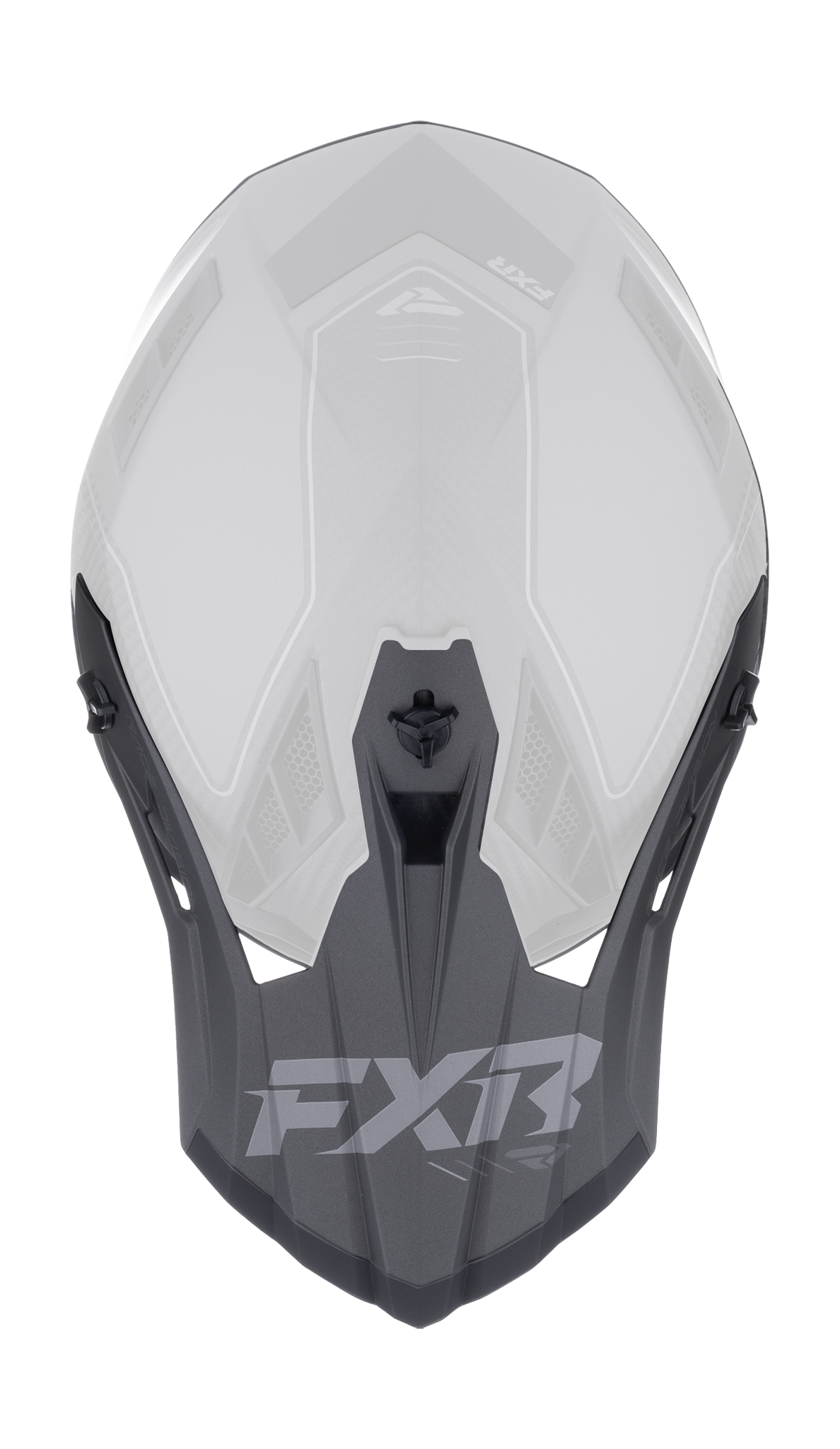 FXR Helmklep Helium Carbon - Shadow