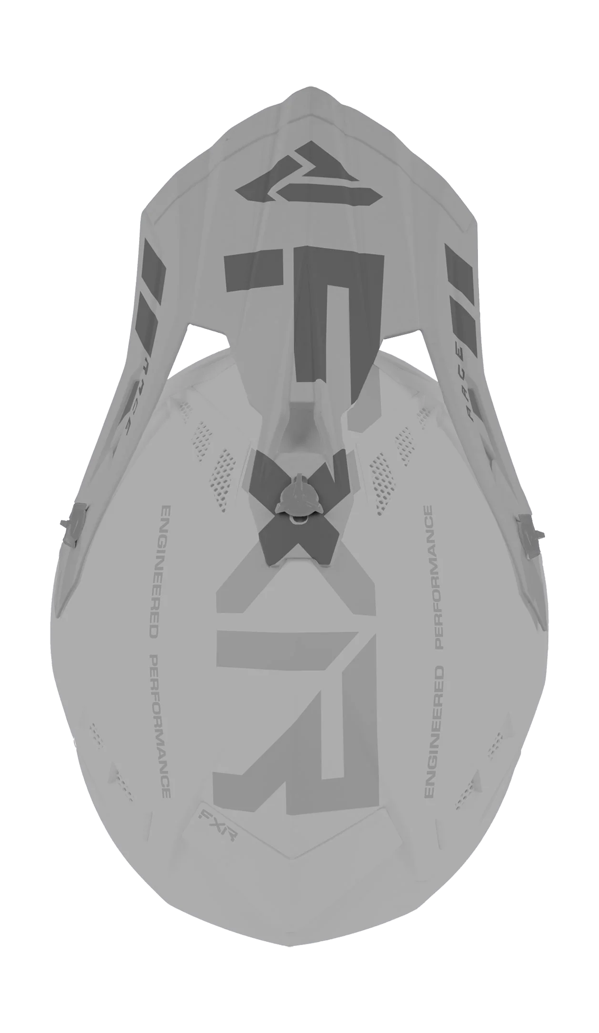 FXR Helmklep Helium Prime - Steel