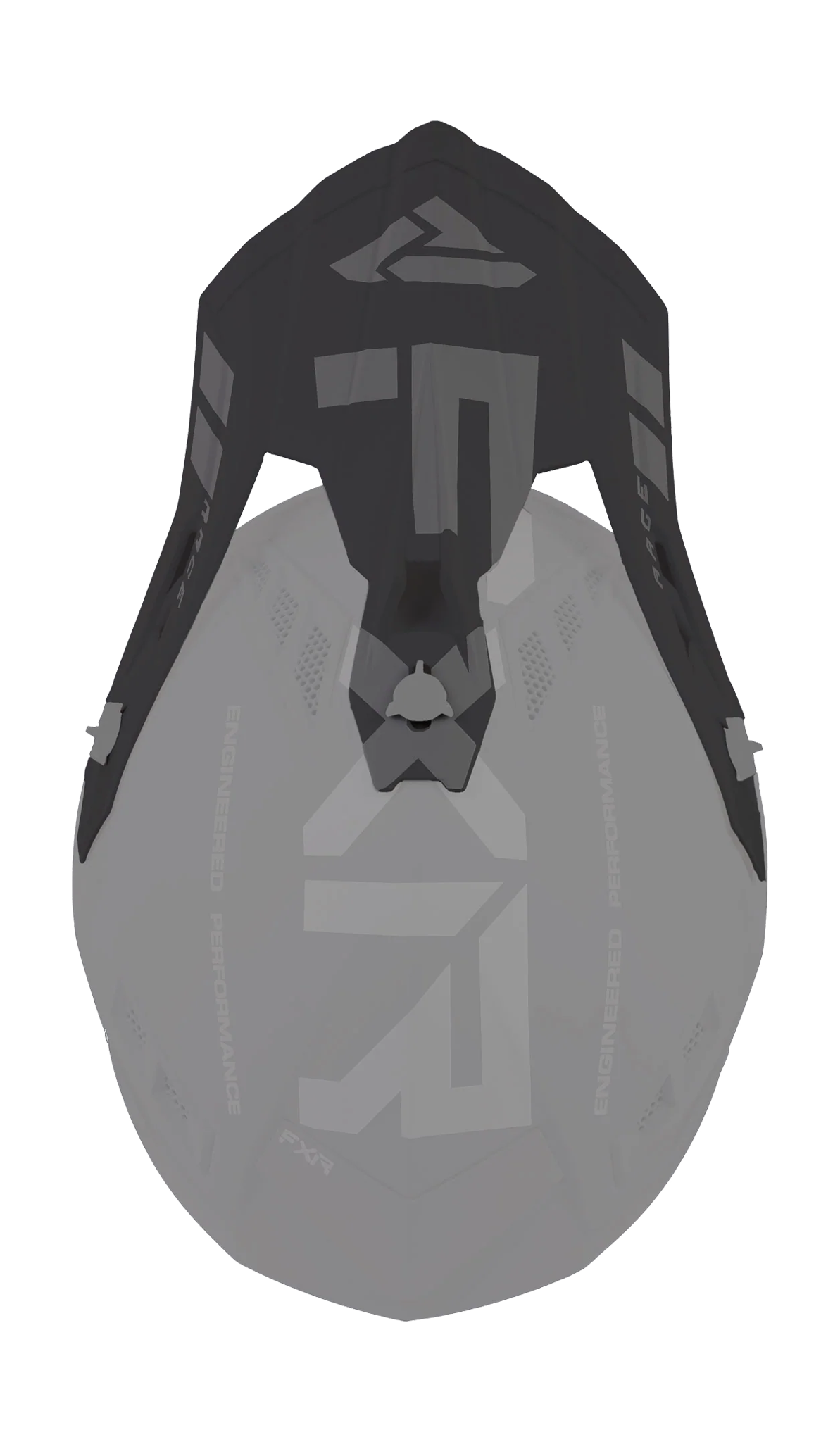 FXR Helmklep Helium Prime - Zwart