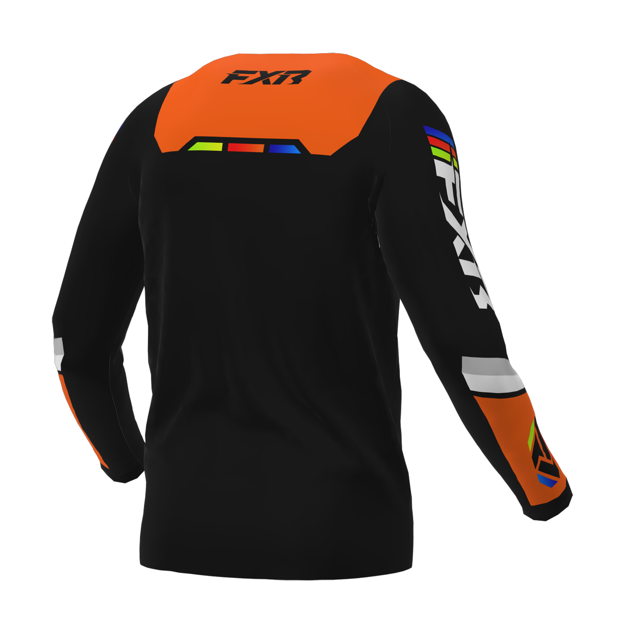 FXR Kinder Cross Shirt 2026 Apex - Oranje