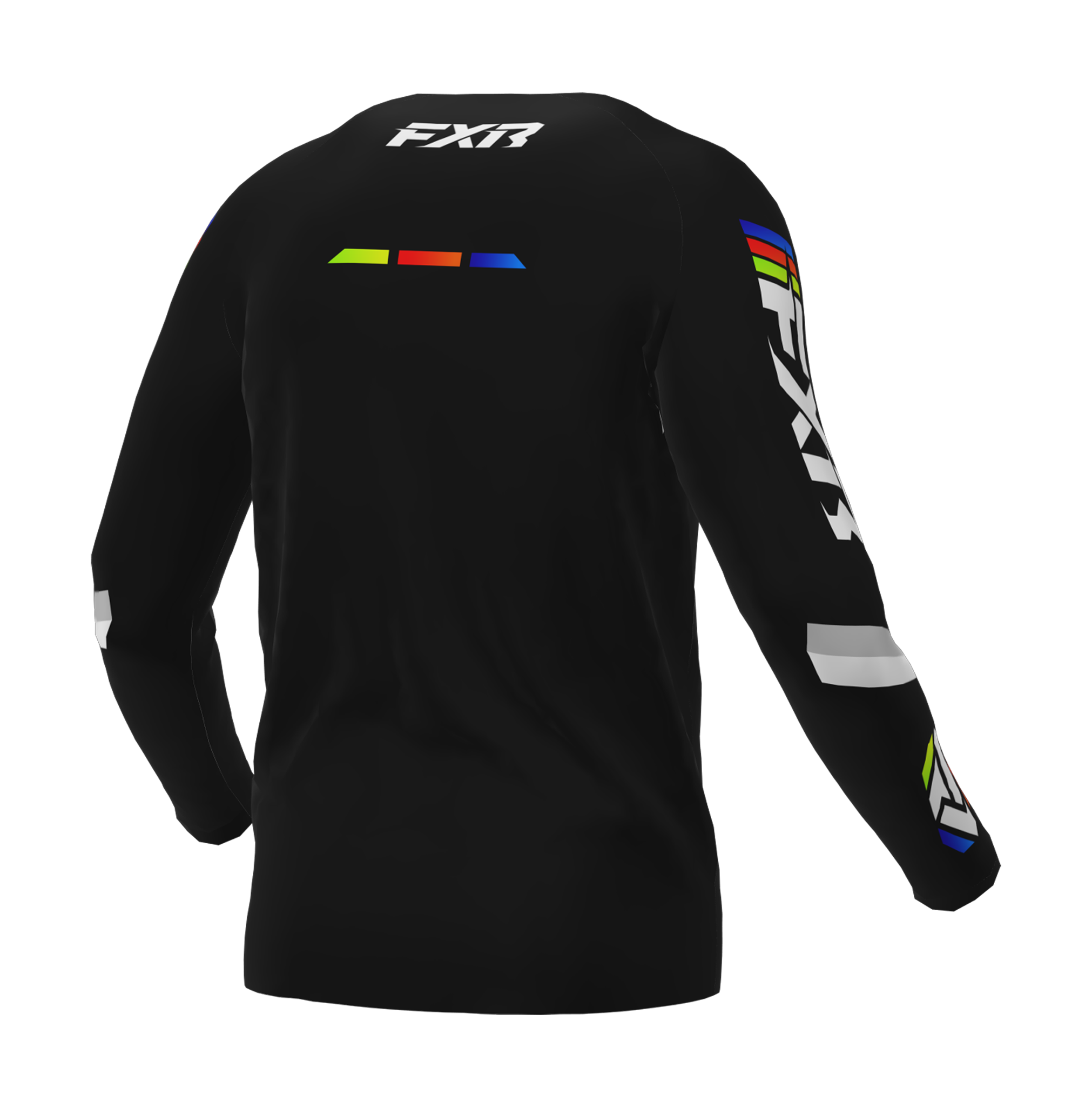 FXR Kinder Cross Shirt 2026 Apex - Zwart