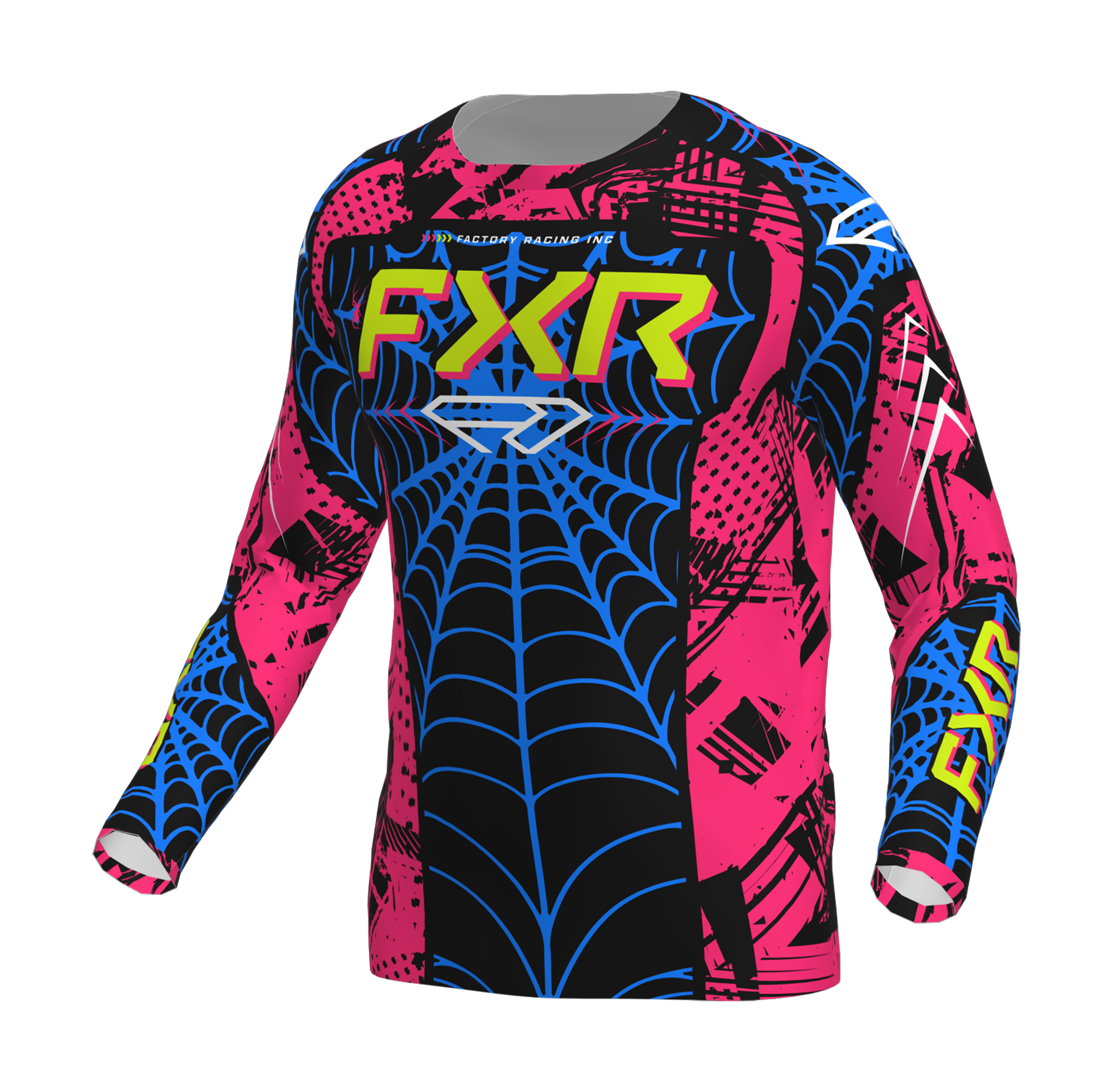 FXR Kinder Cross Shirt 2026 Clutch Pro - Arachnid