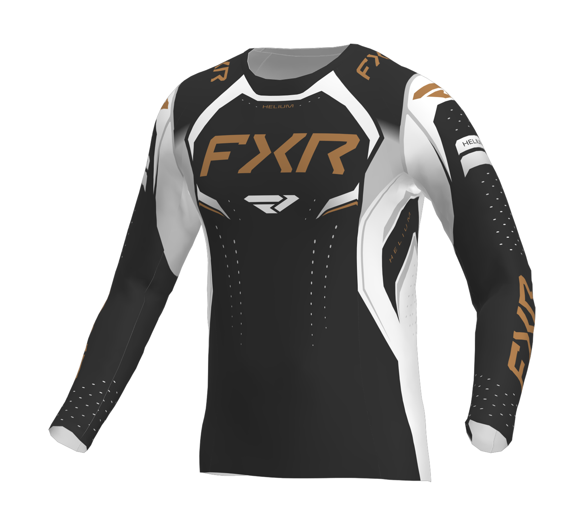 FXR Kinder Cross Shirt 2026 Helium - Graphite