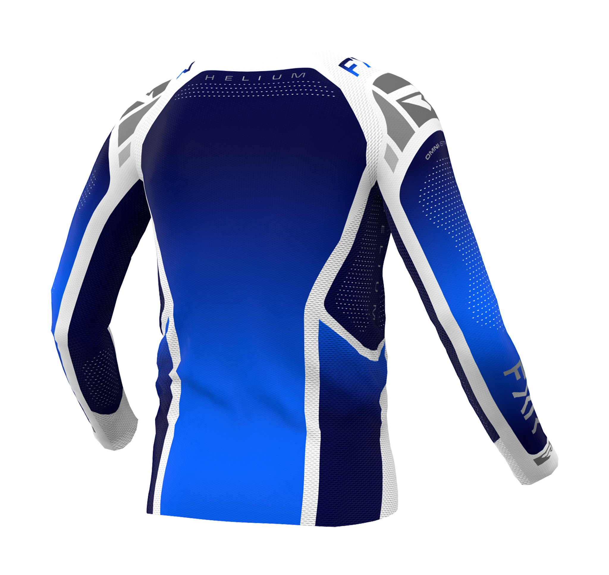 FXR Kinder Cross Shirt Helium - Cobalt