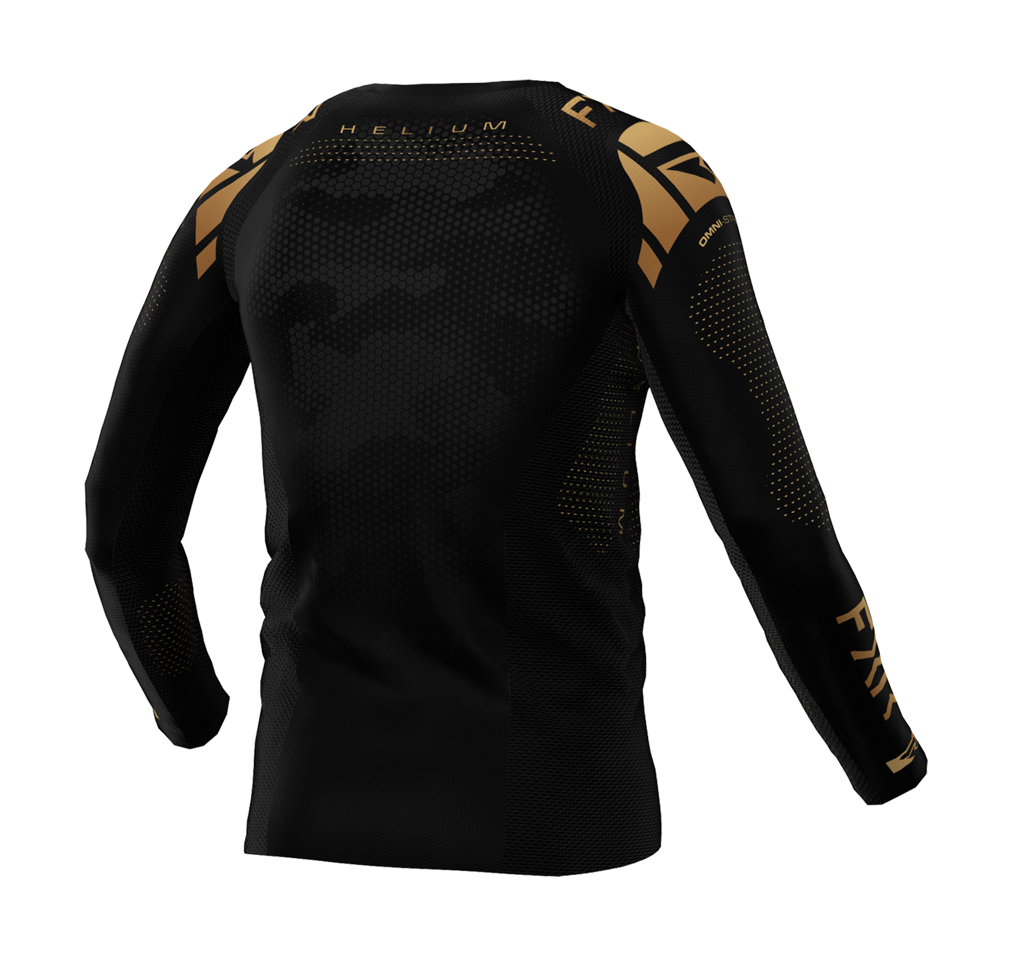 FXR Kinder Cross Shirt Helium - Texas Tea