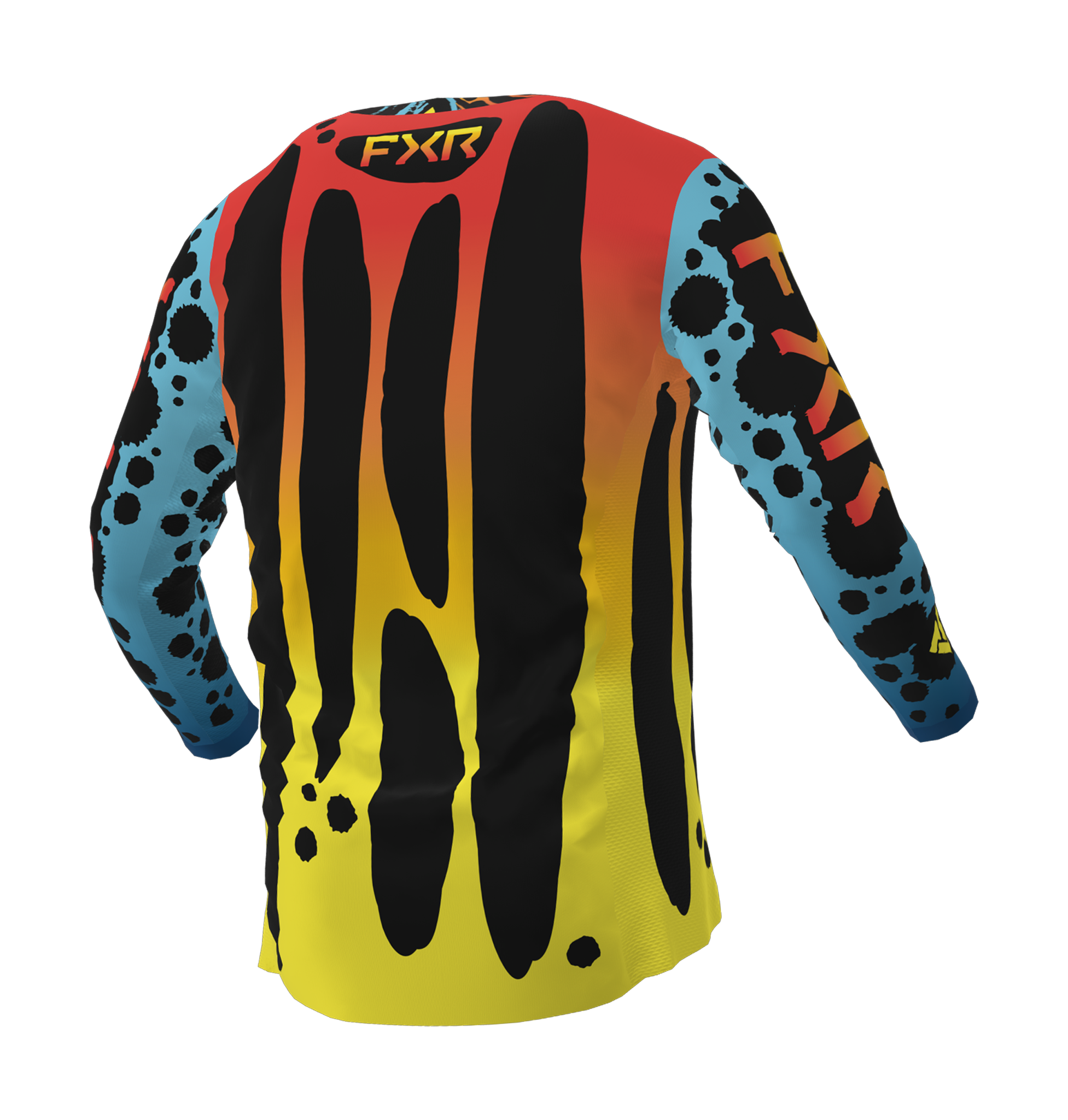FXR Kinder Cross Shirt Podium - Dart Frog
