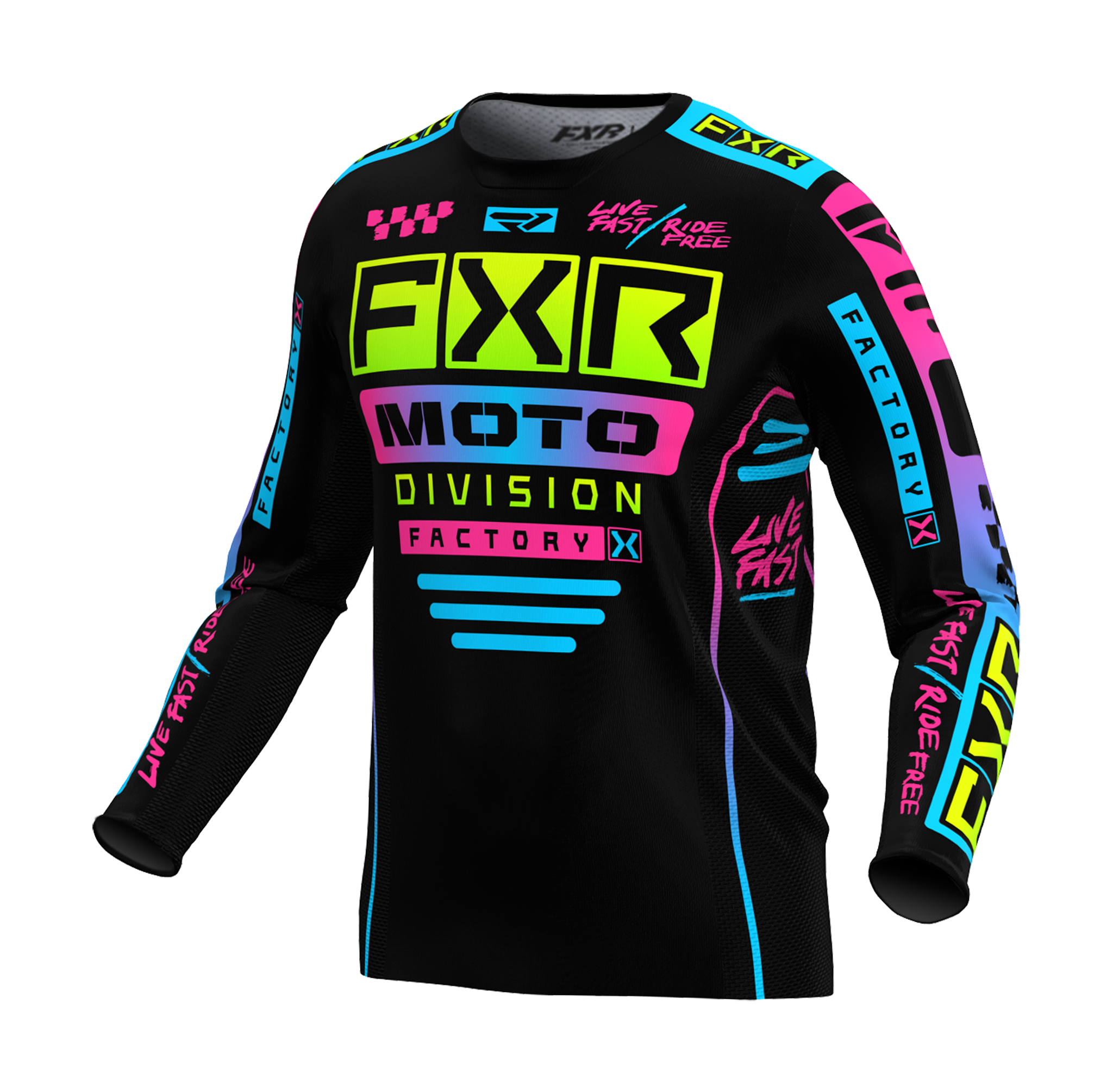 FXR Kinder Crosskleding Podium - Zwart / Candy