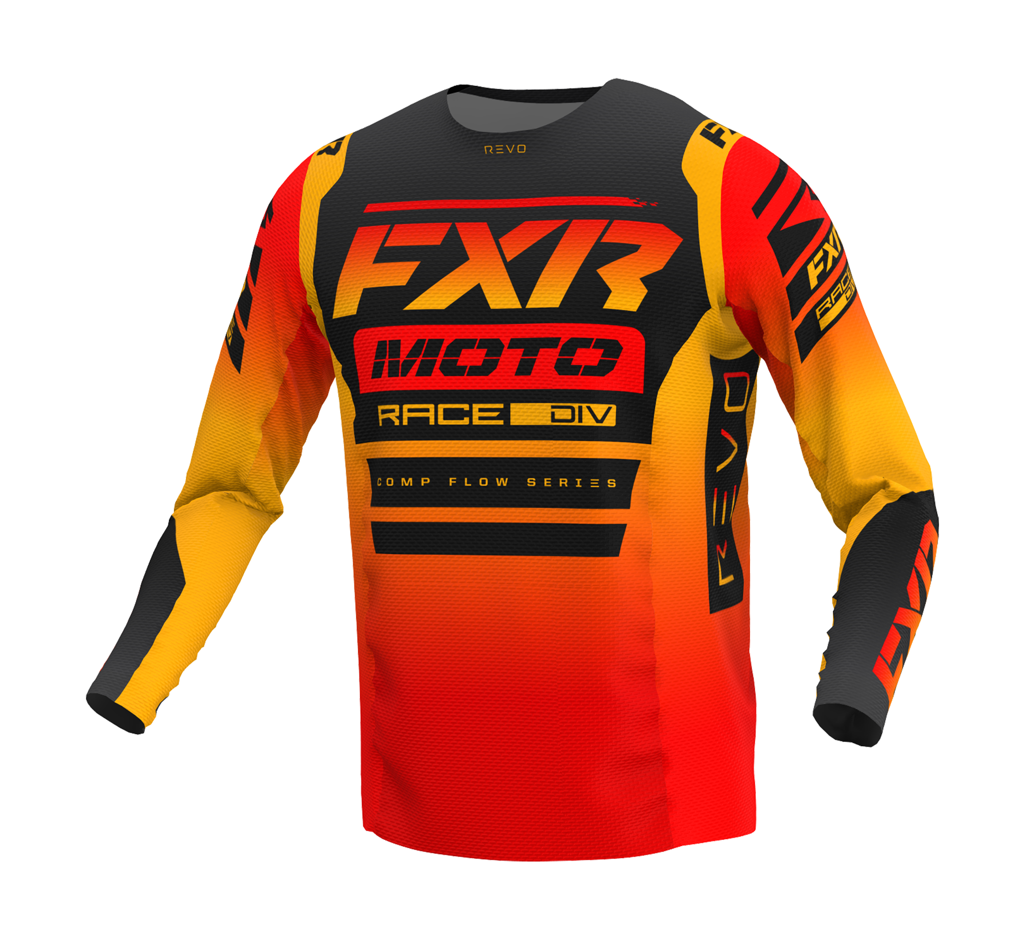FXR Kinder Crosskleding Revo Comp - Tequila Sunrise
