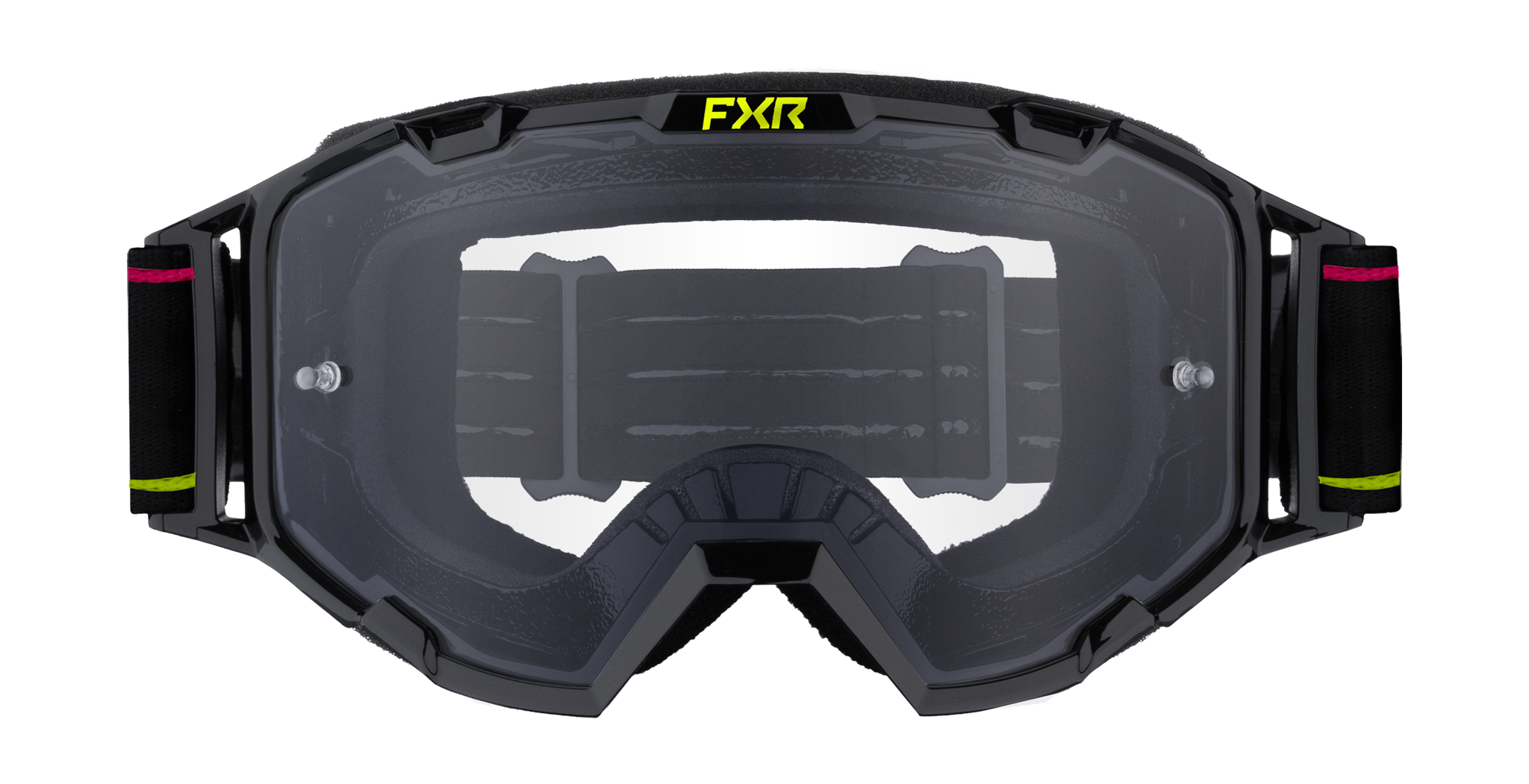 FXR Kinder Crossbril Maverick Prime - Rave - Clear Lens