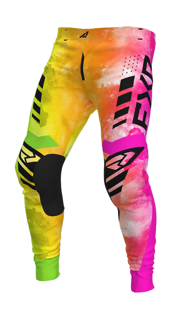 FXR Kinder Crossbroek Podium - Acid Sherbert