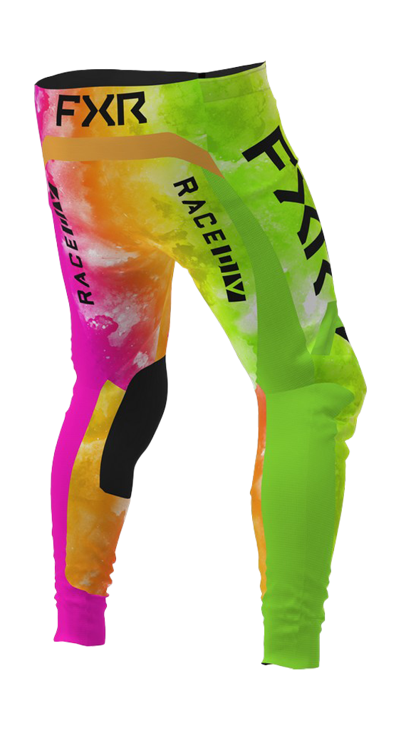FXR Kinder Crossbroek Podium - Acid Sherbert