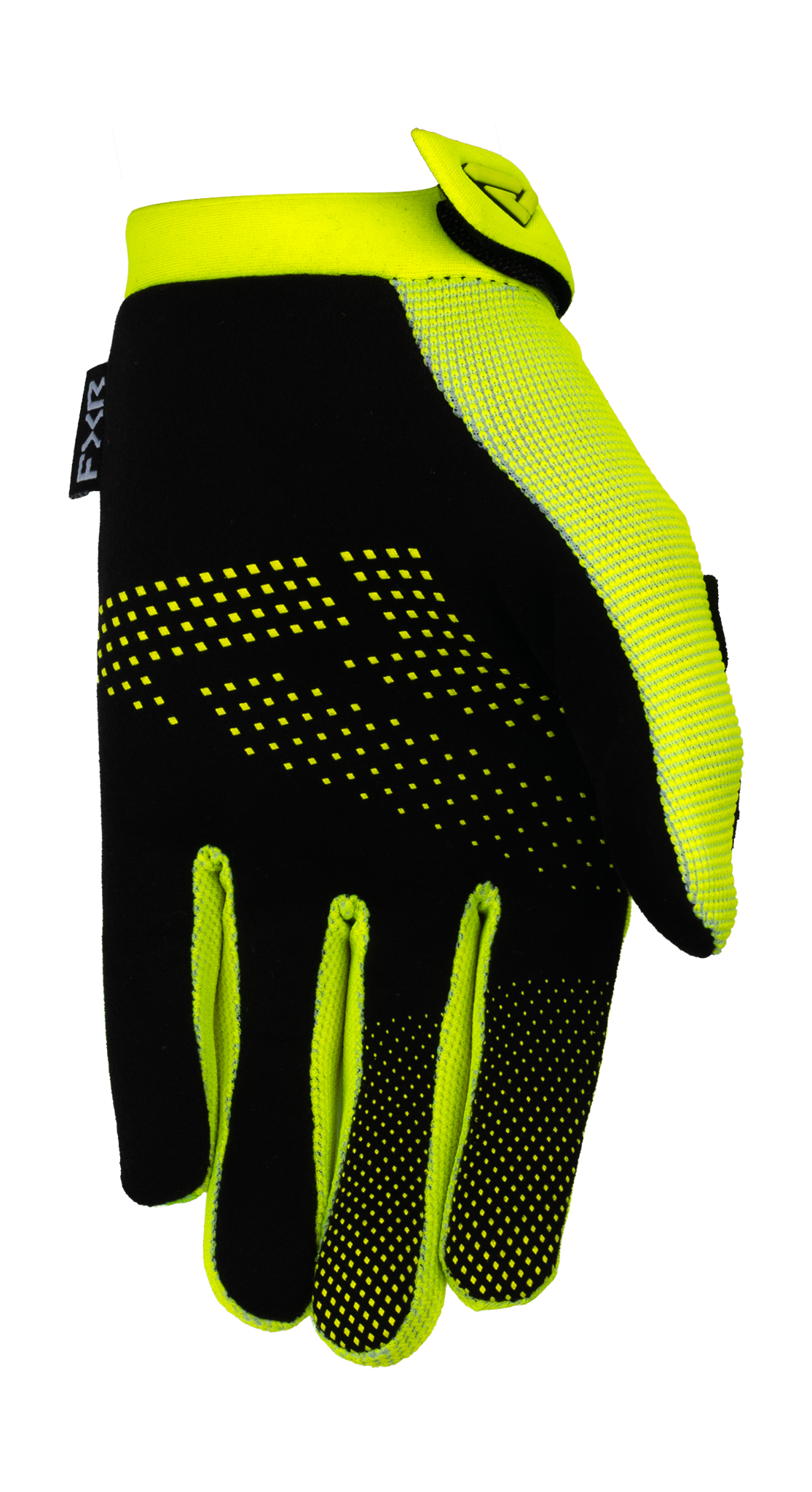 FXR Kinder Crosshandschoenen 2026 Reflex - HiVis / Zwart